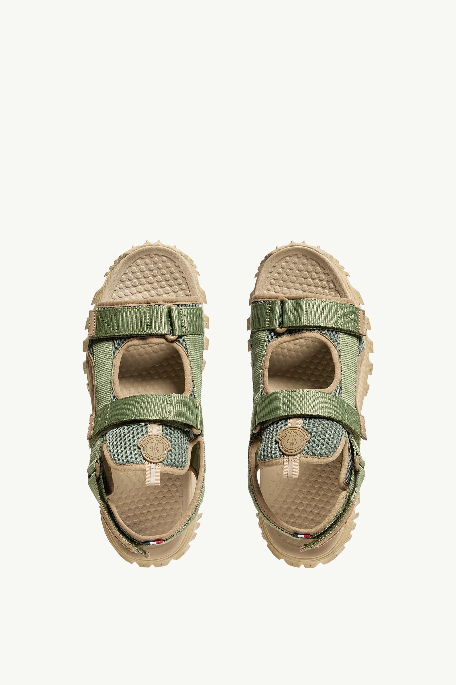 Moncler Trailgrip Vela Sandals Light Green