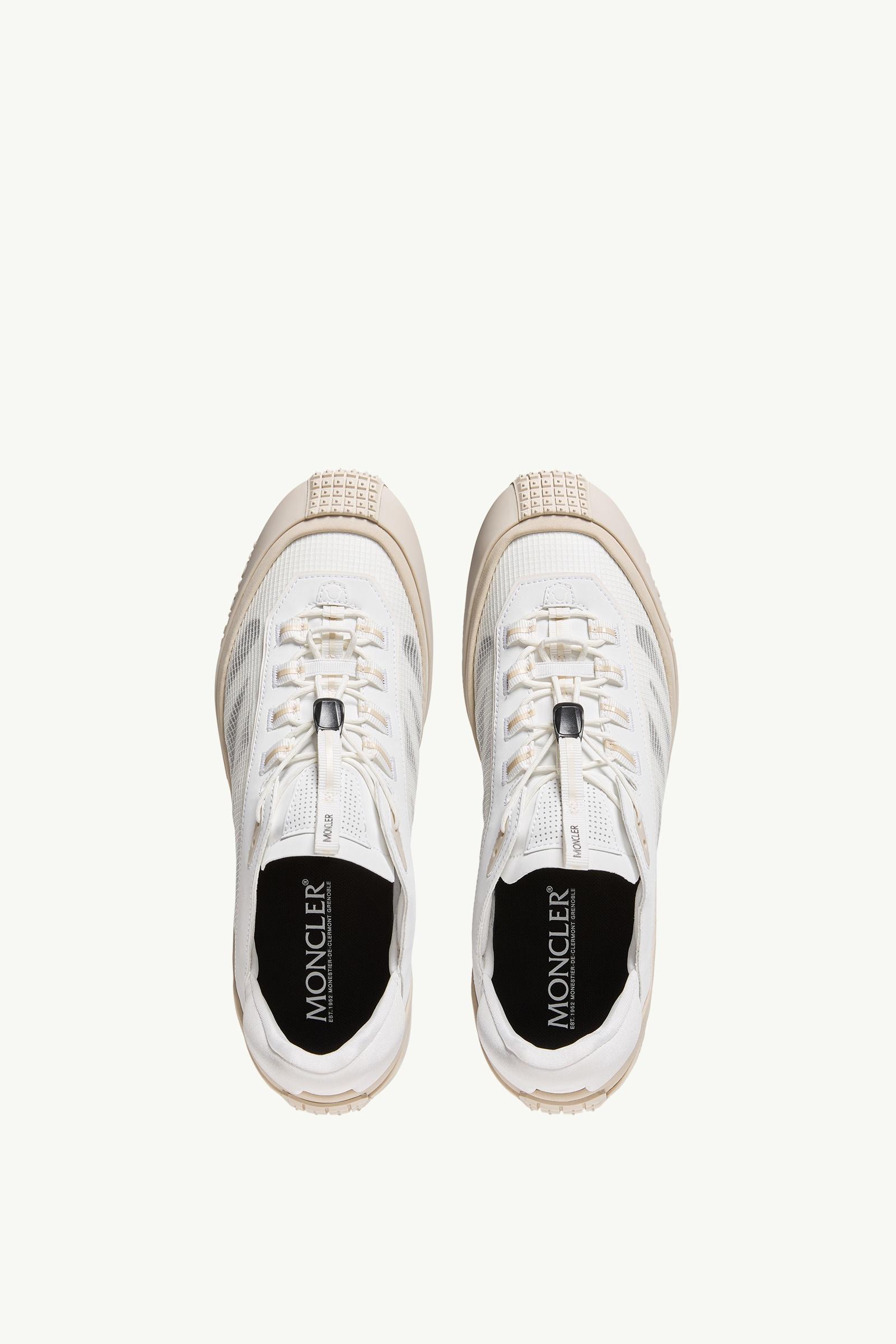 Moncler Trailgrip LP Suede & Nubuck Sneaker White