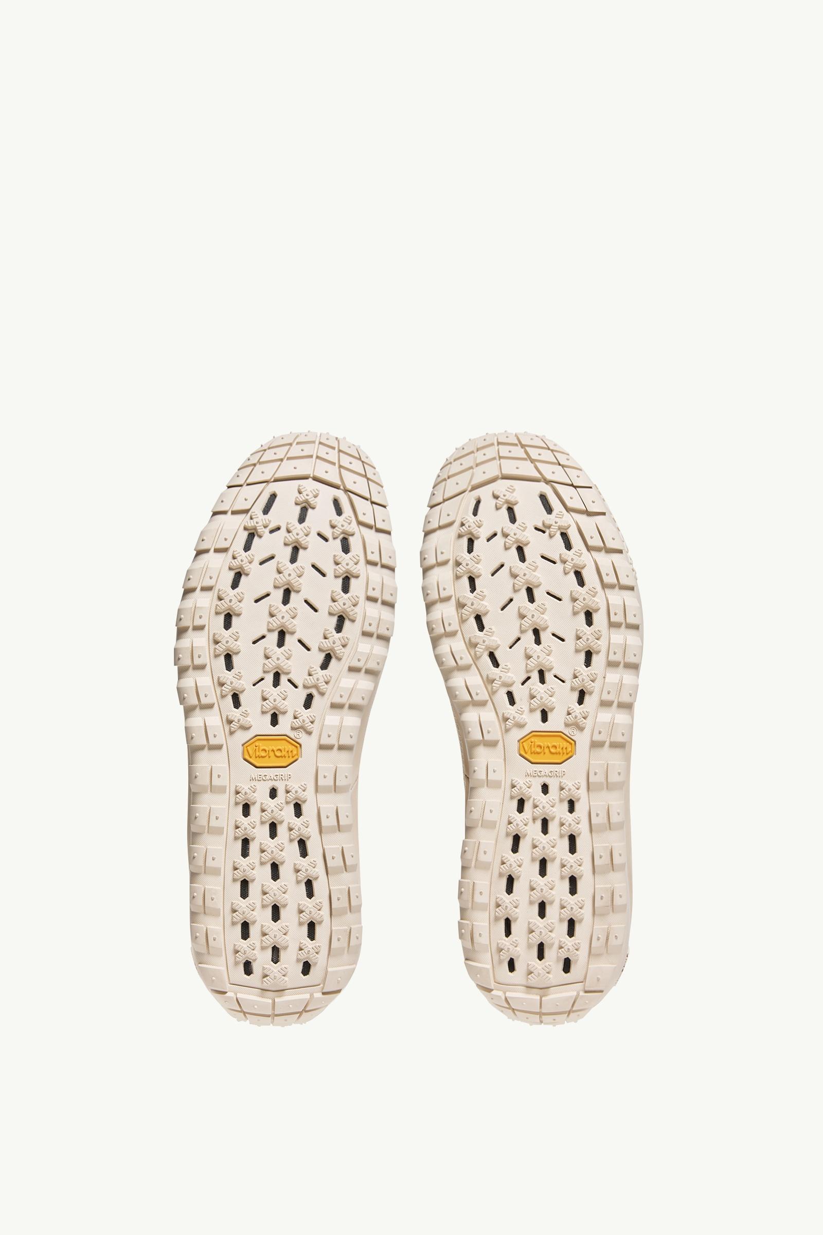 Moncler Trailgrip LP Suede & Nubuck Sneaker Light Beige