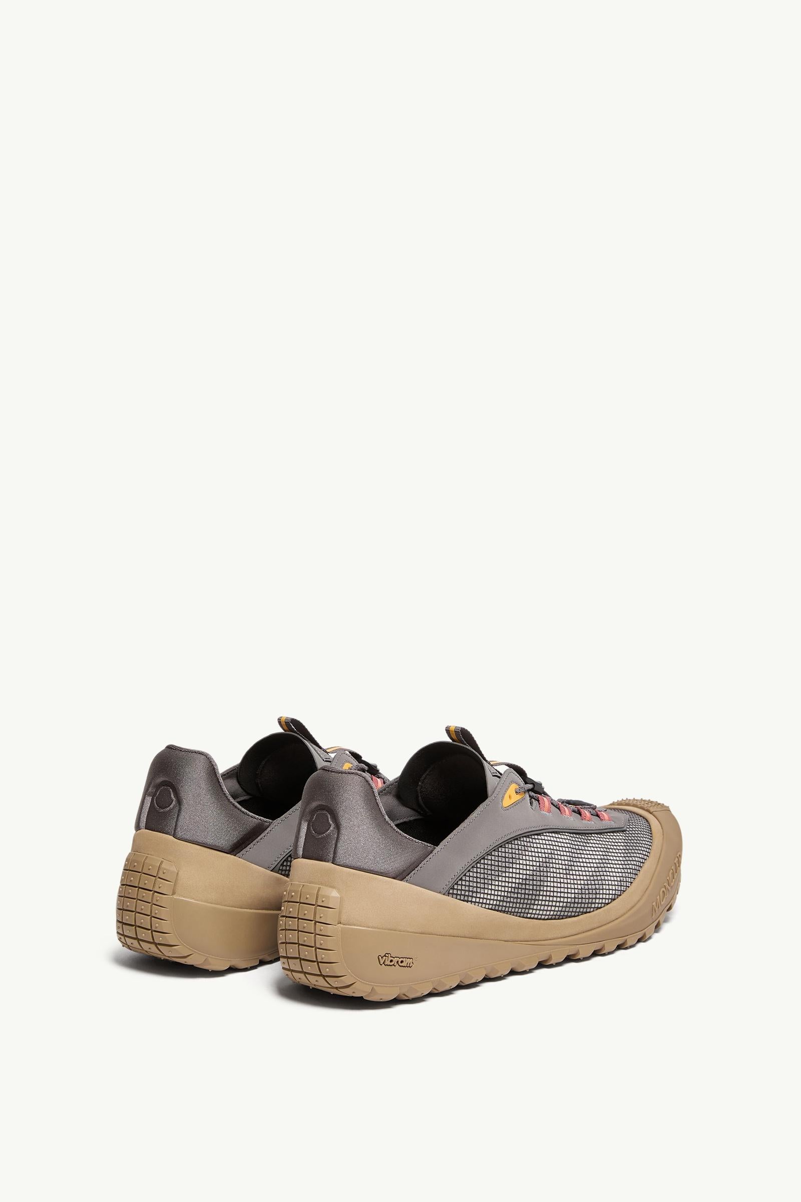Moncler Trailgrip LP Suede & Nubuck Sneaker Grey