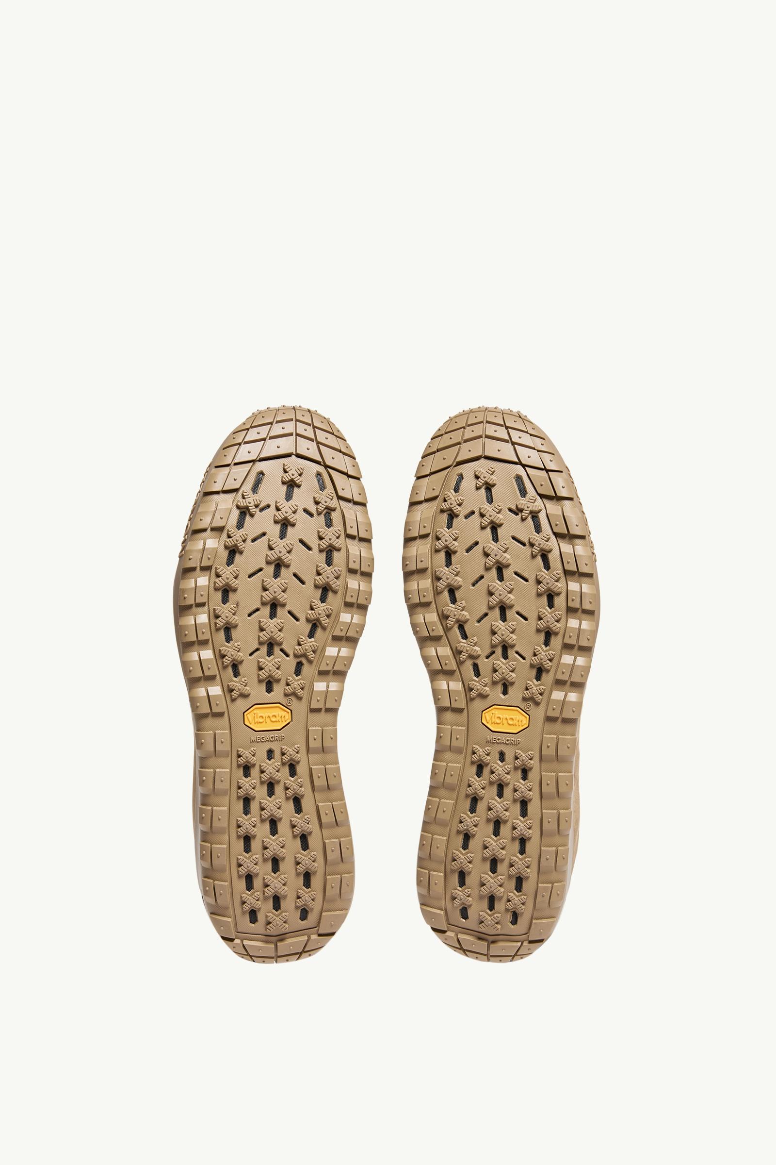 Moncler Trailgrip LP Suede & Nubuck Sneaker Grey