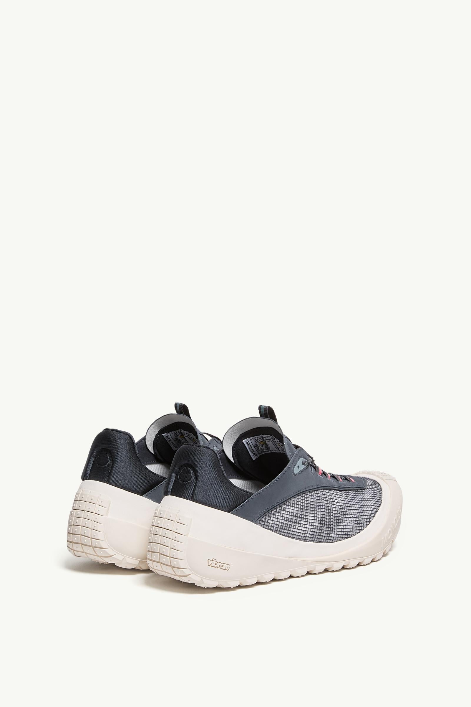 Moncler Trailgrip LP Suede & Nubuck Sneaker Navy Blue
