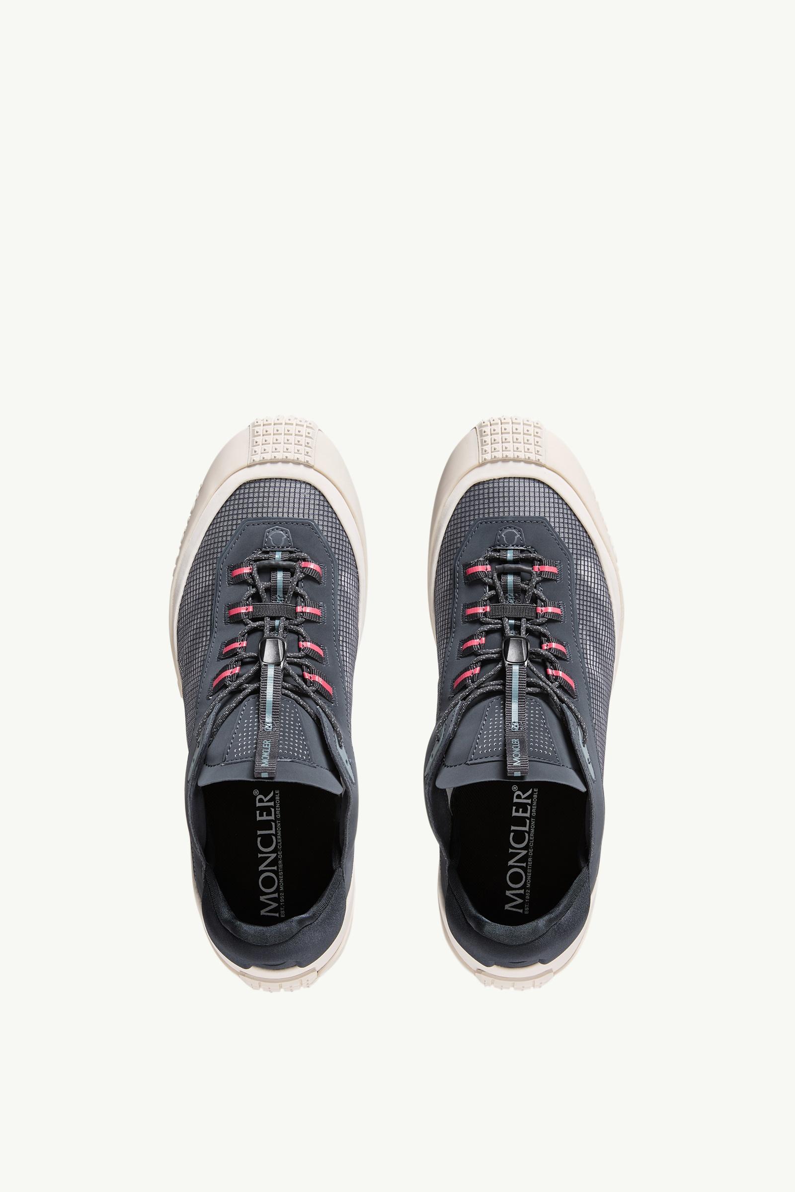 Moncler Trailgrip LP Suede & Nubuck Sneaker Navy Blue