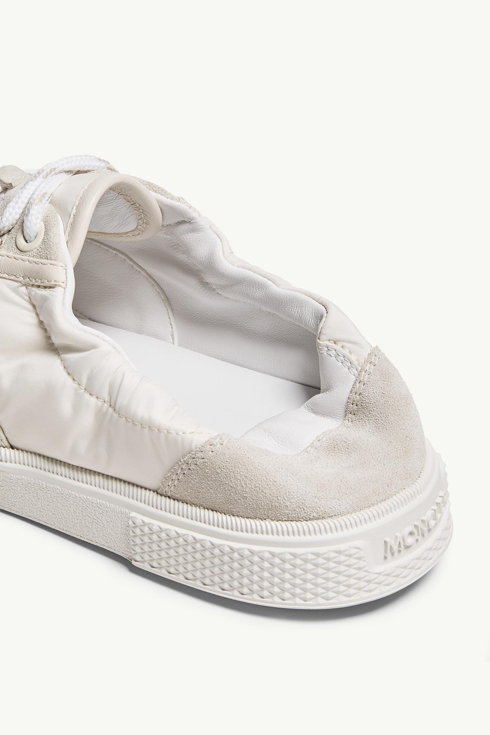 Moncler Vera Leisure Nylon Sneakers Light Beige