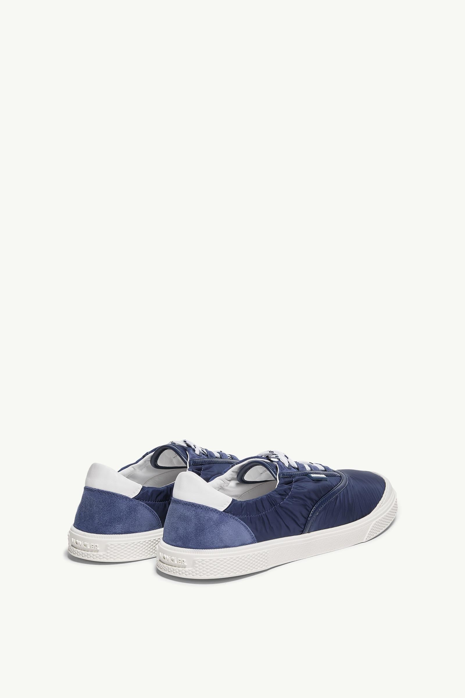 Moncler Vera Leisure Nylon Sneakers Dark Blue