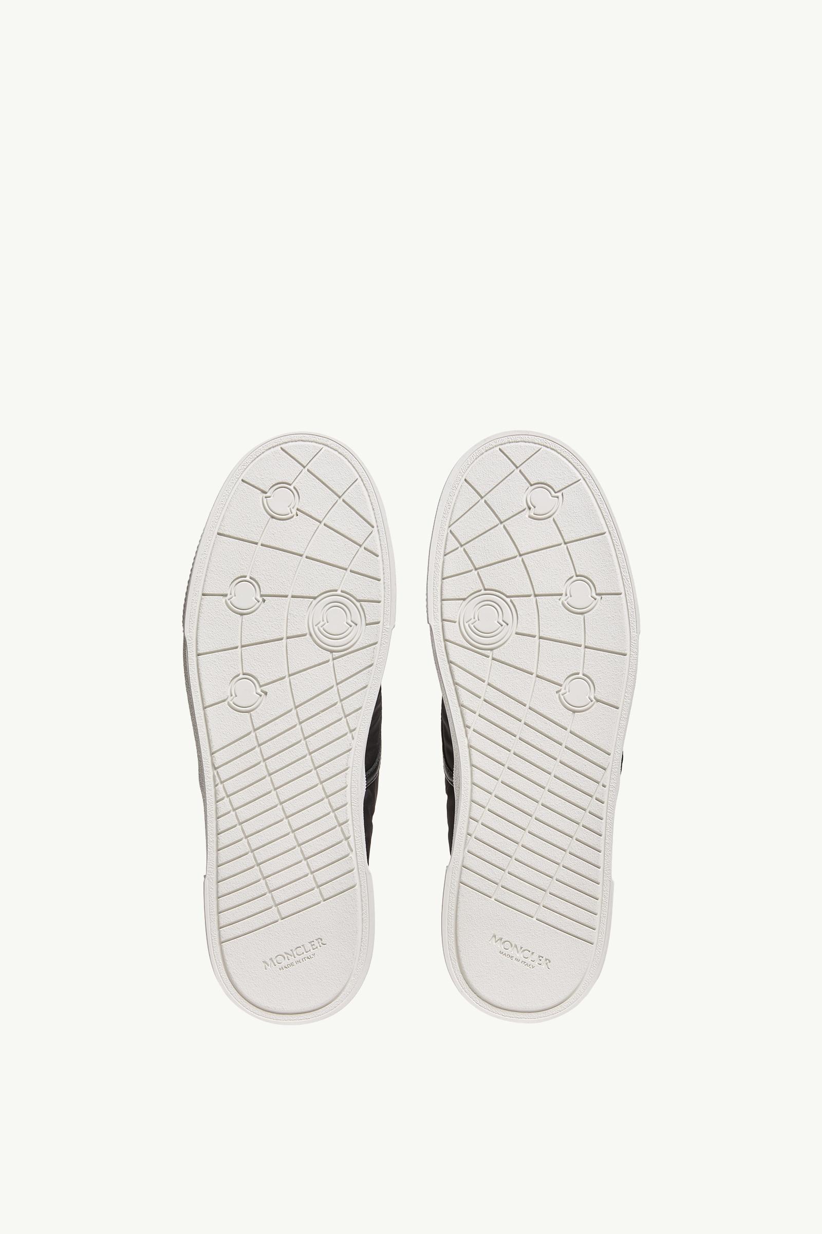Moncler Vera Leisure Nylon Sneakers Black