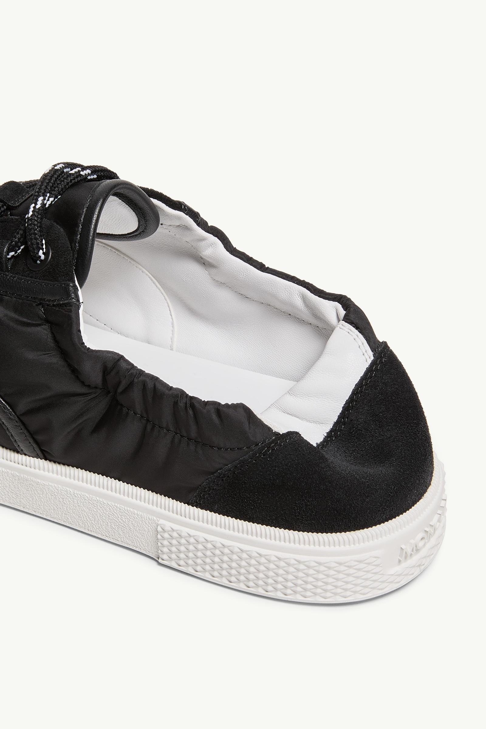 Moncler Vera Leisure Nylon Sneakers Black