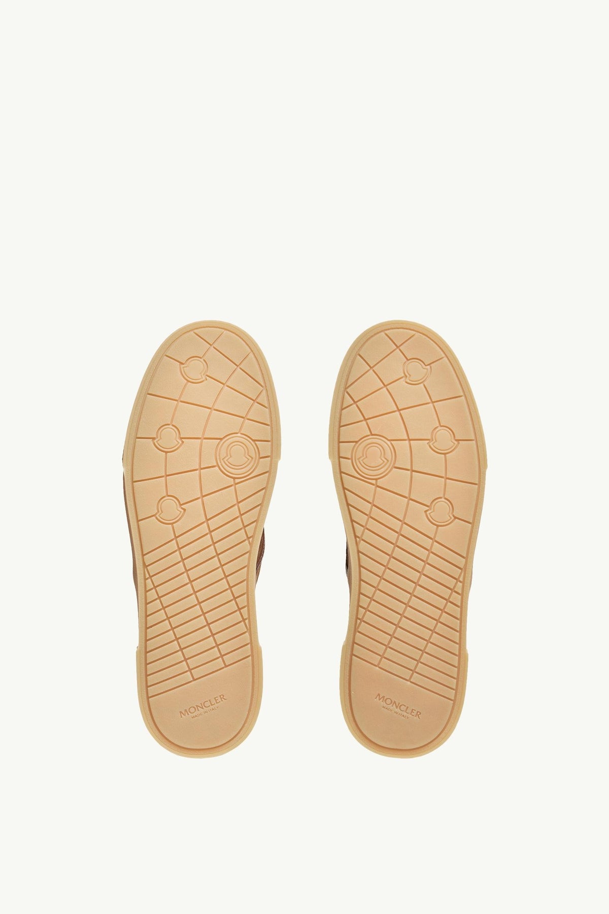 Moncler Vera Leisure Suede Sneakers Brown