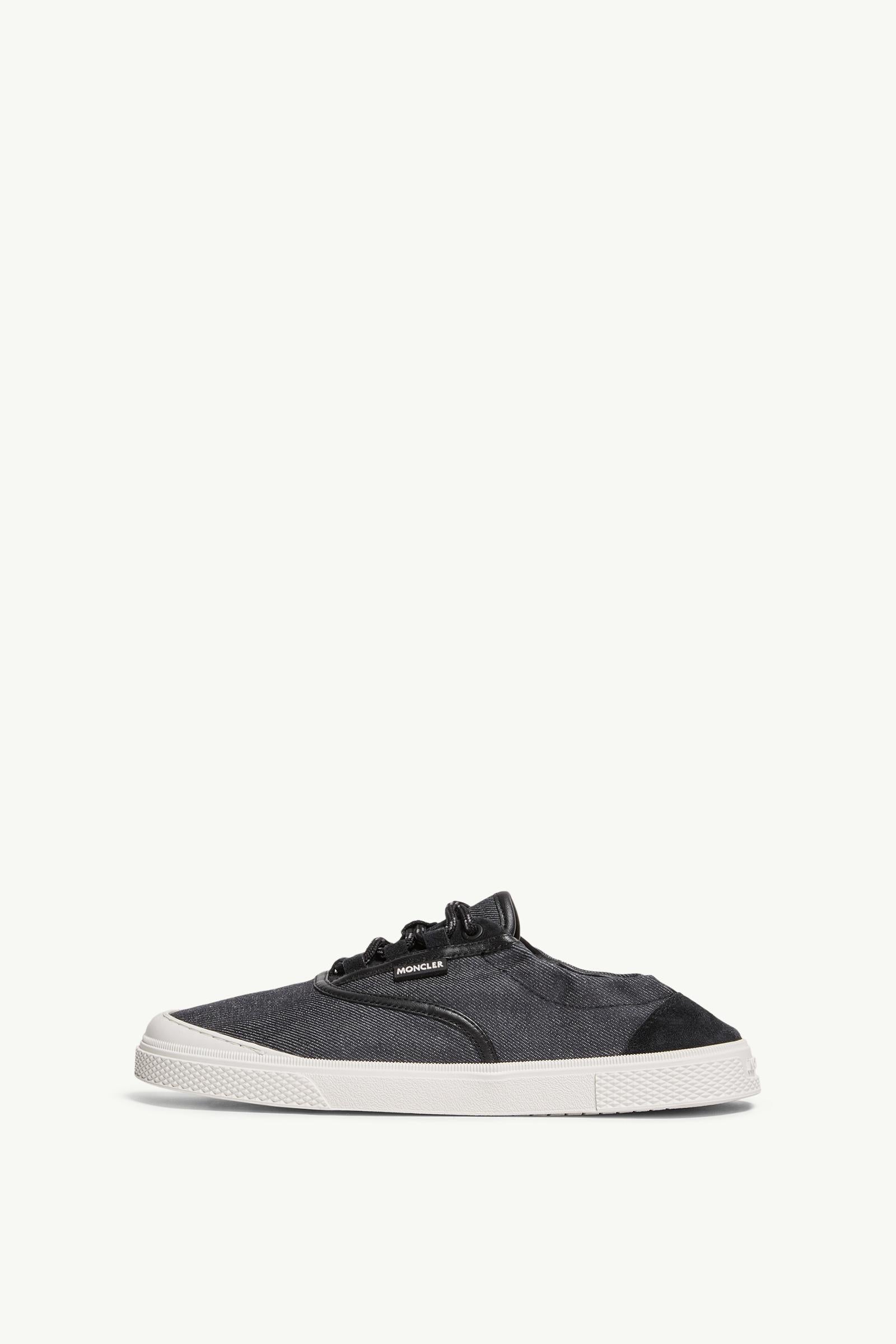 Moncler Vera Leisure Denim Sneakers Dark Blue