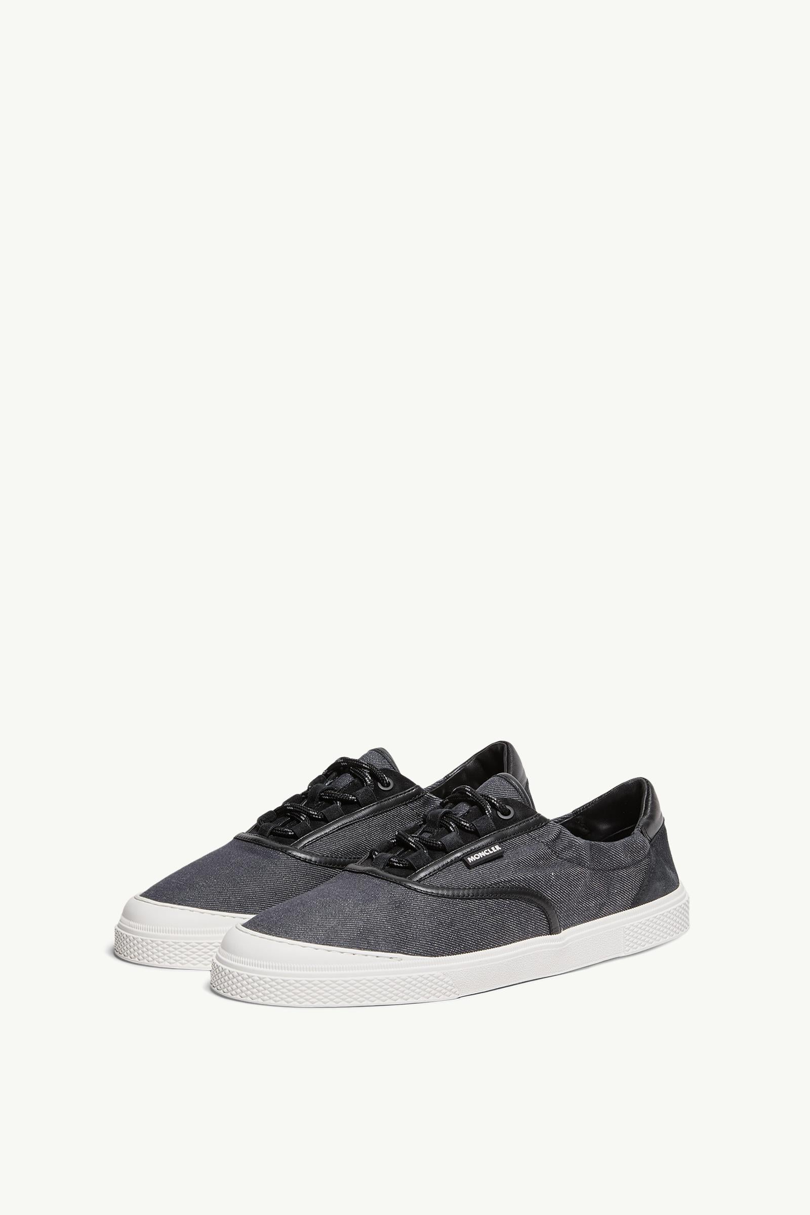 Moncler Vera Leisure Denim Sneakers Dark Blue