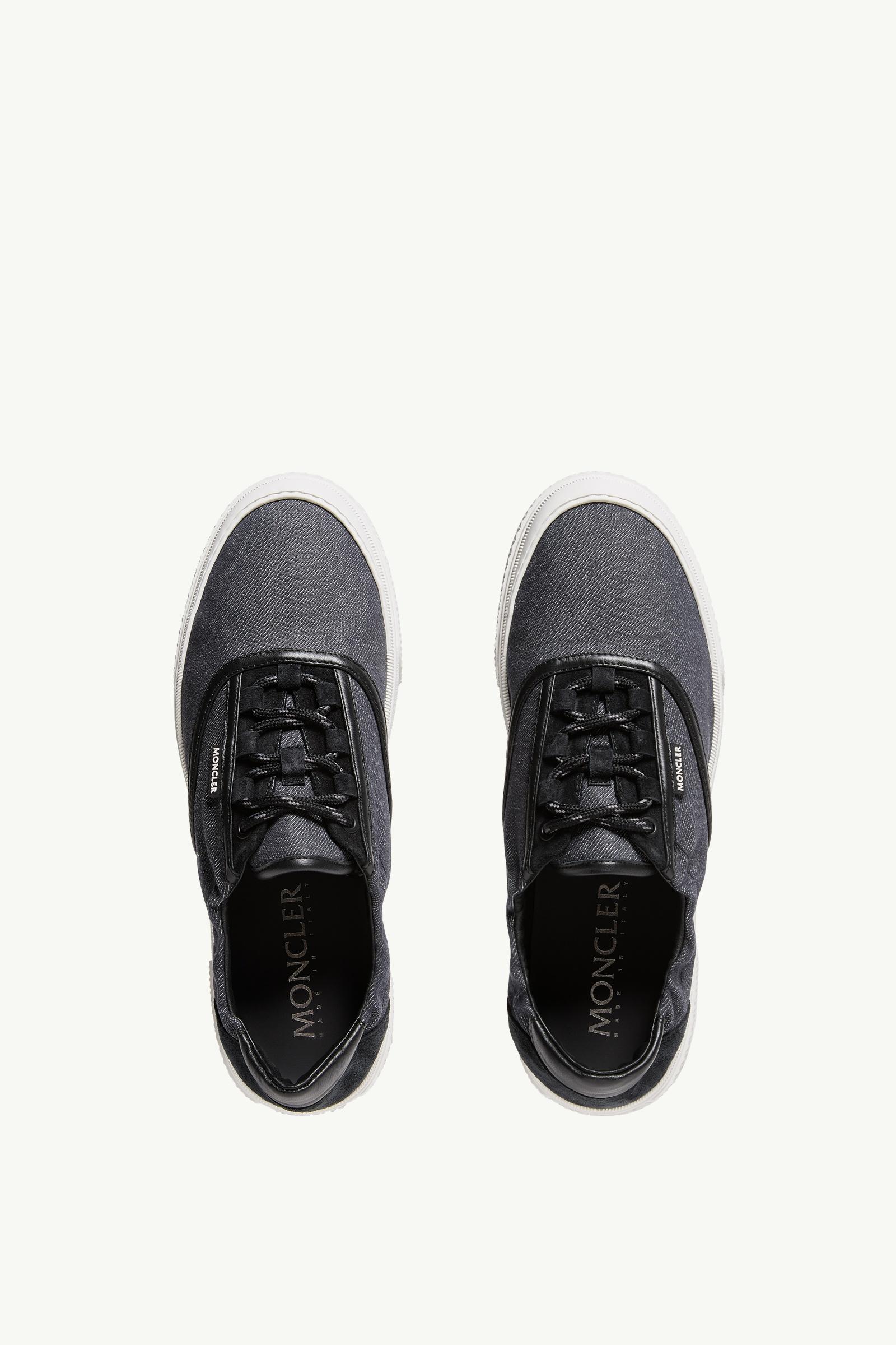 Moncler Vera Leisure Denim Sneakers Dark Blue