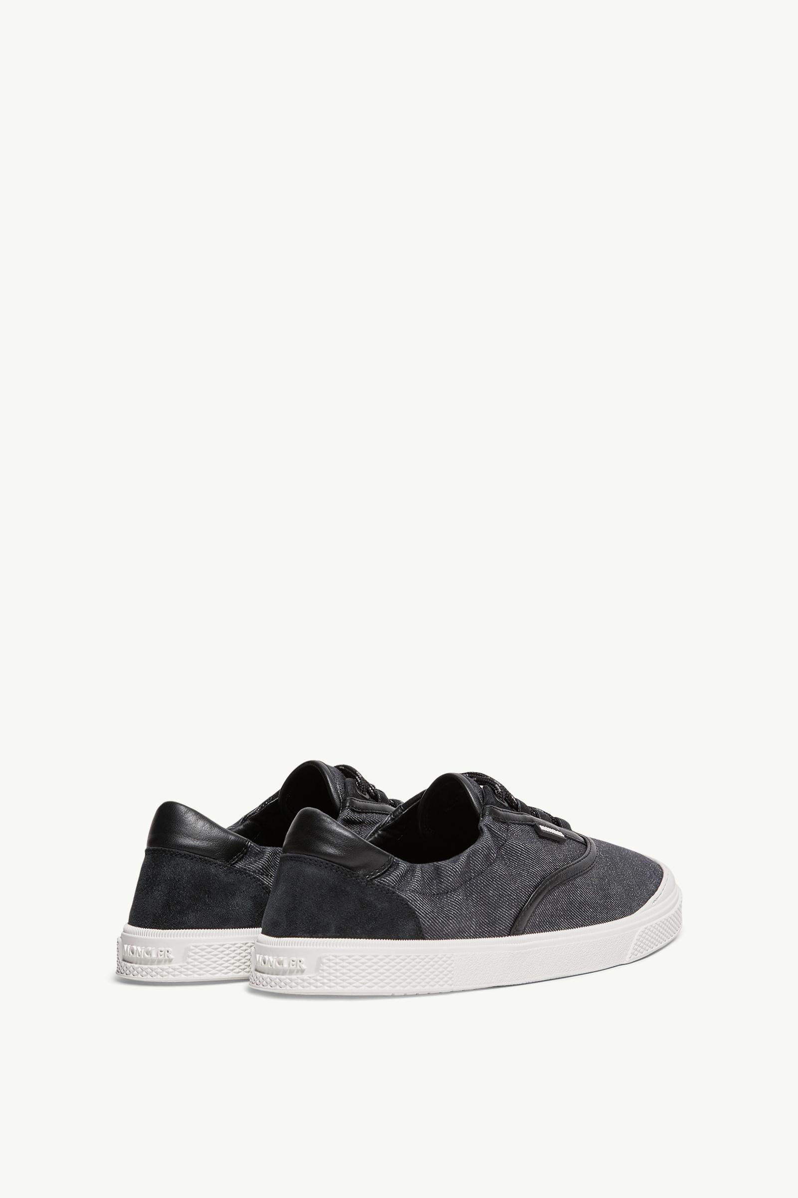 Moncler Vera Leisure Denim Sneakers Dark Blue