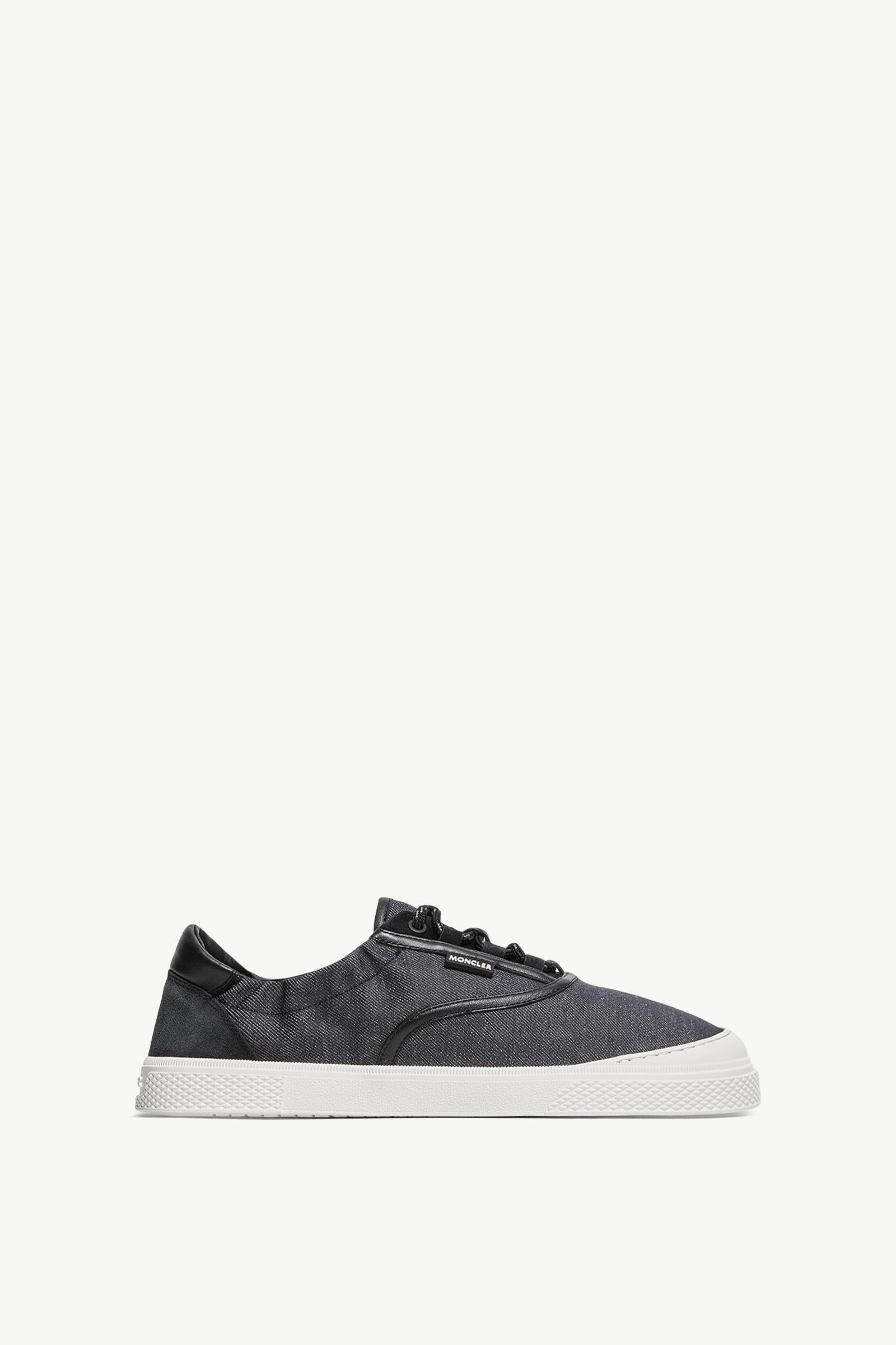 Moncler Vera Leisure Denim Sneakers Dark Blue