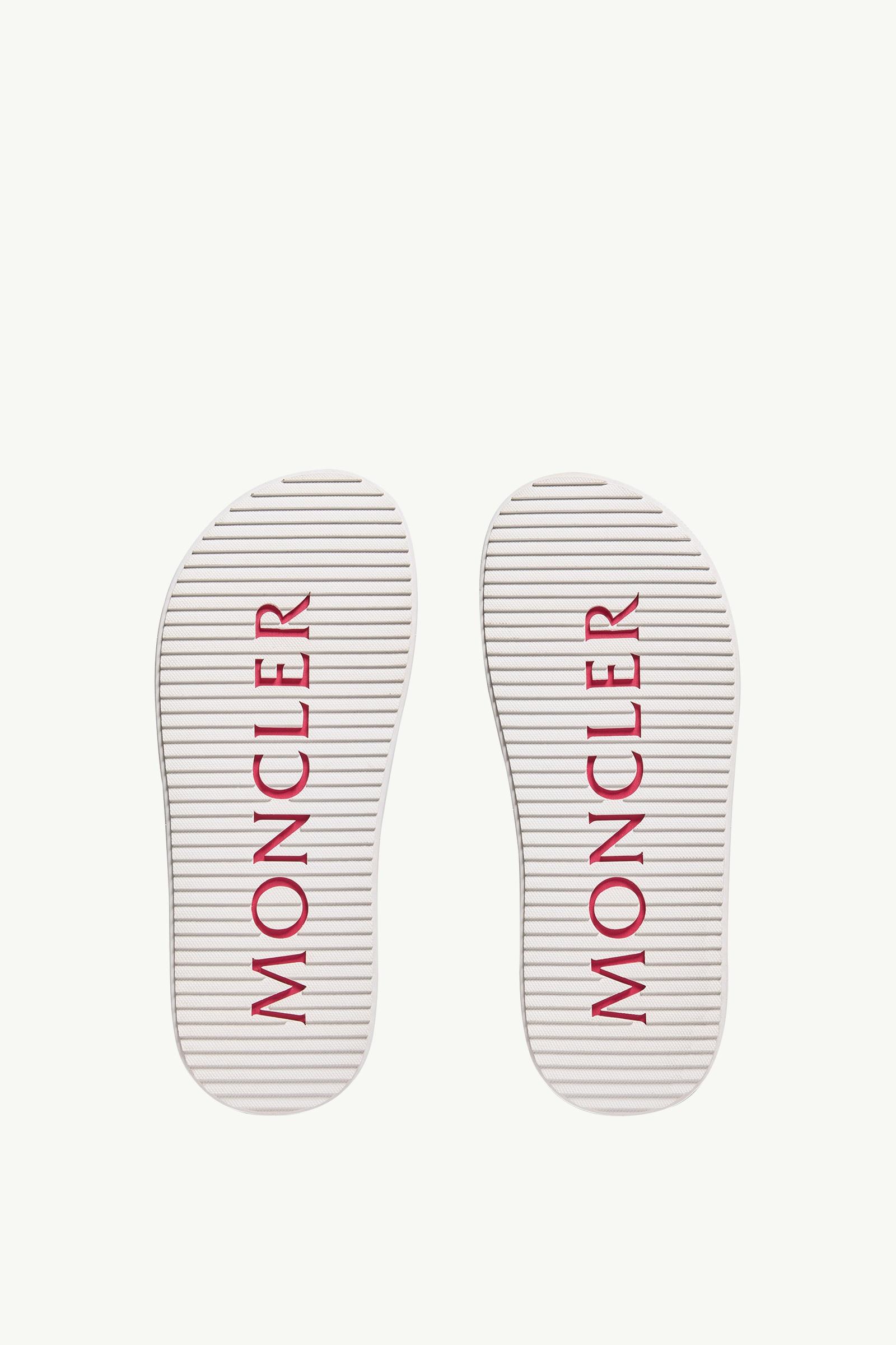 Moncler Moncler Altive Slides Navy Blue