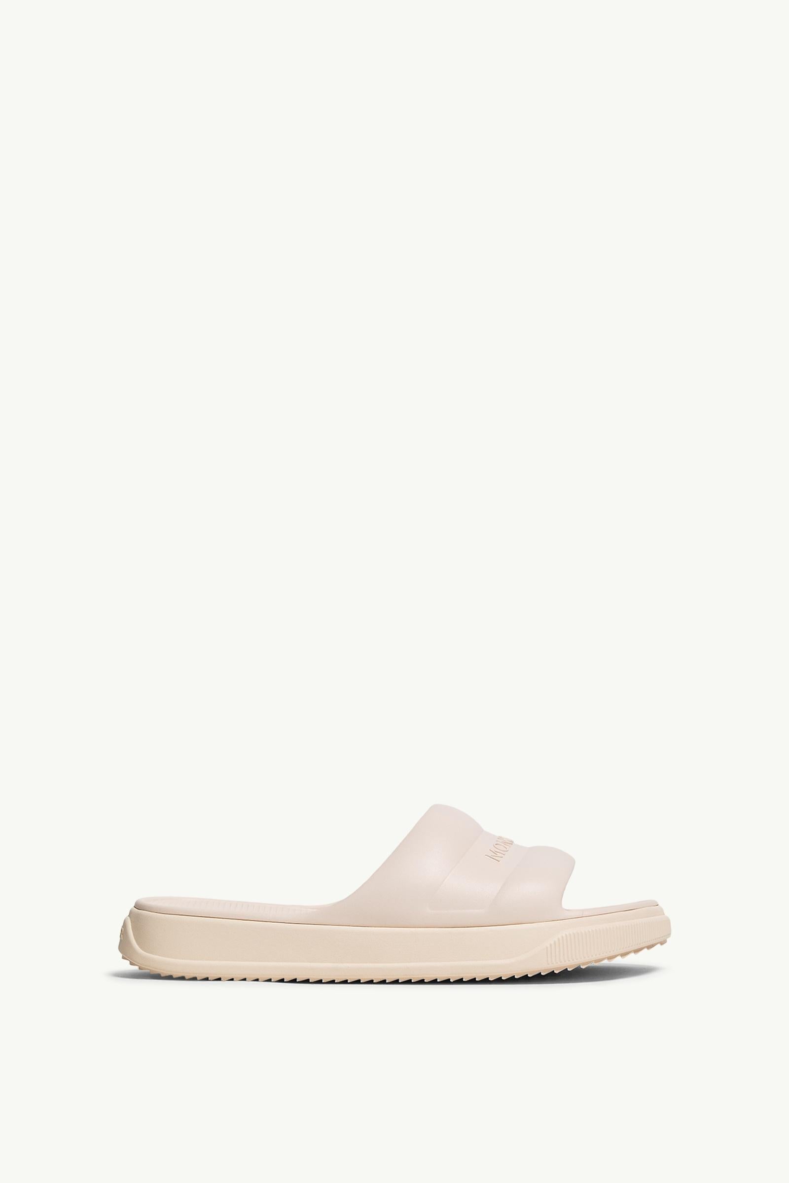Moncler Moncler Altive Slides White Ivory
