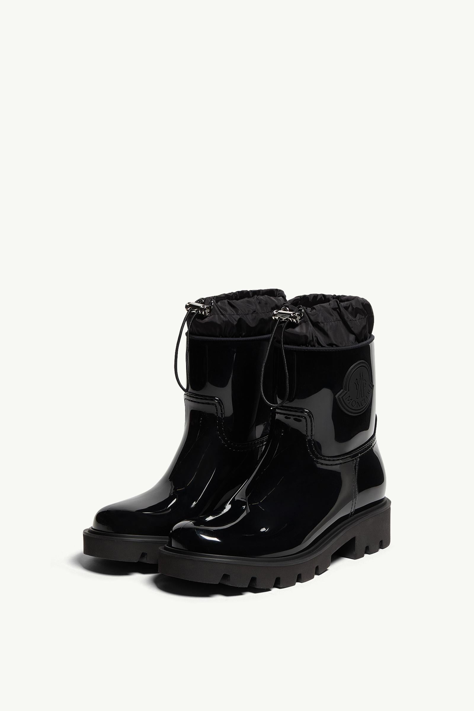 Moncler Kickstream Rain Boots Black