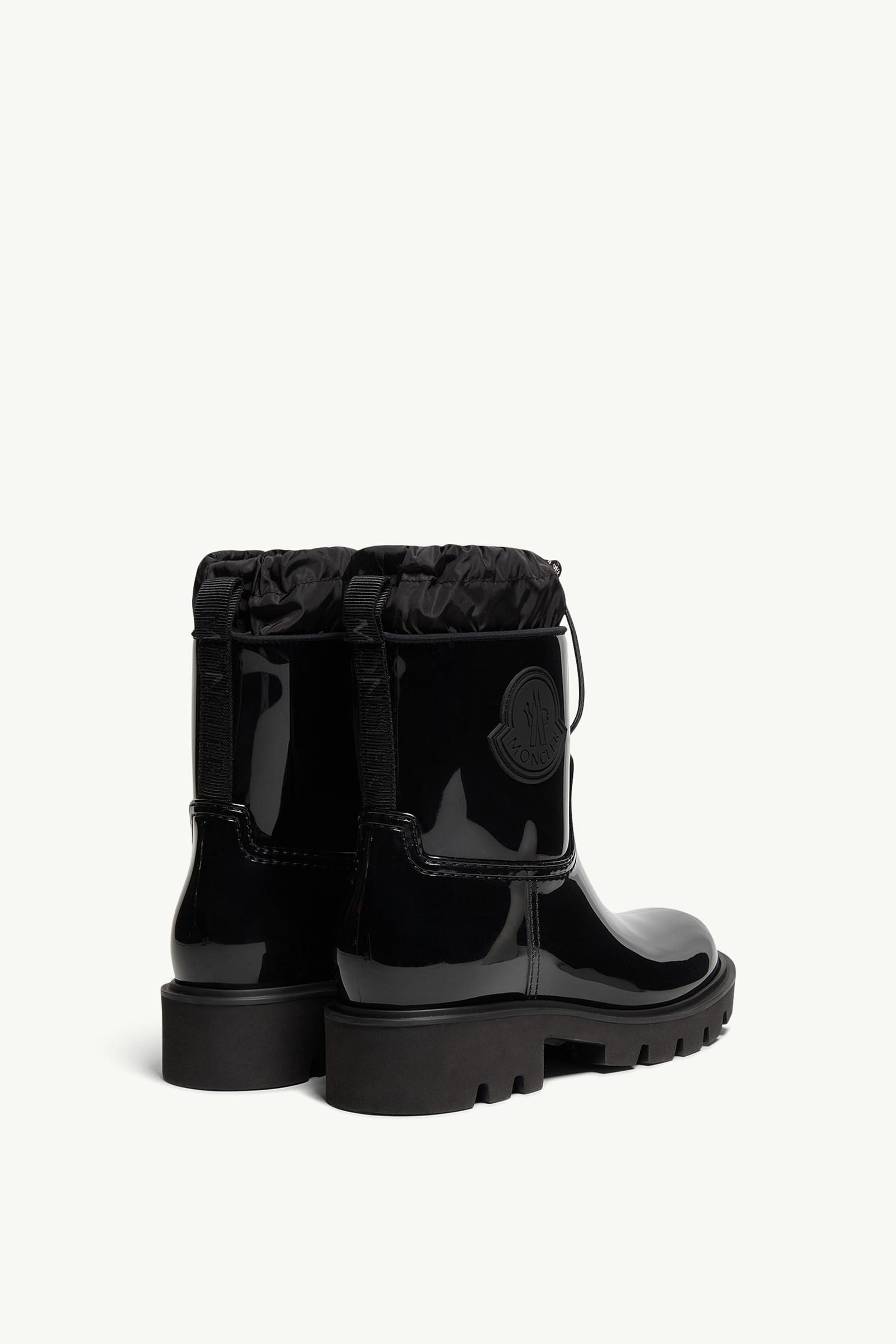 Moncler Kickstream Rain Boots Black