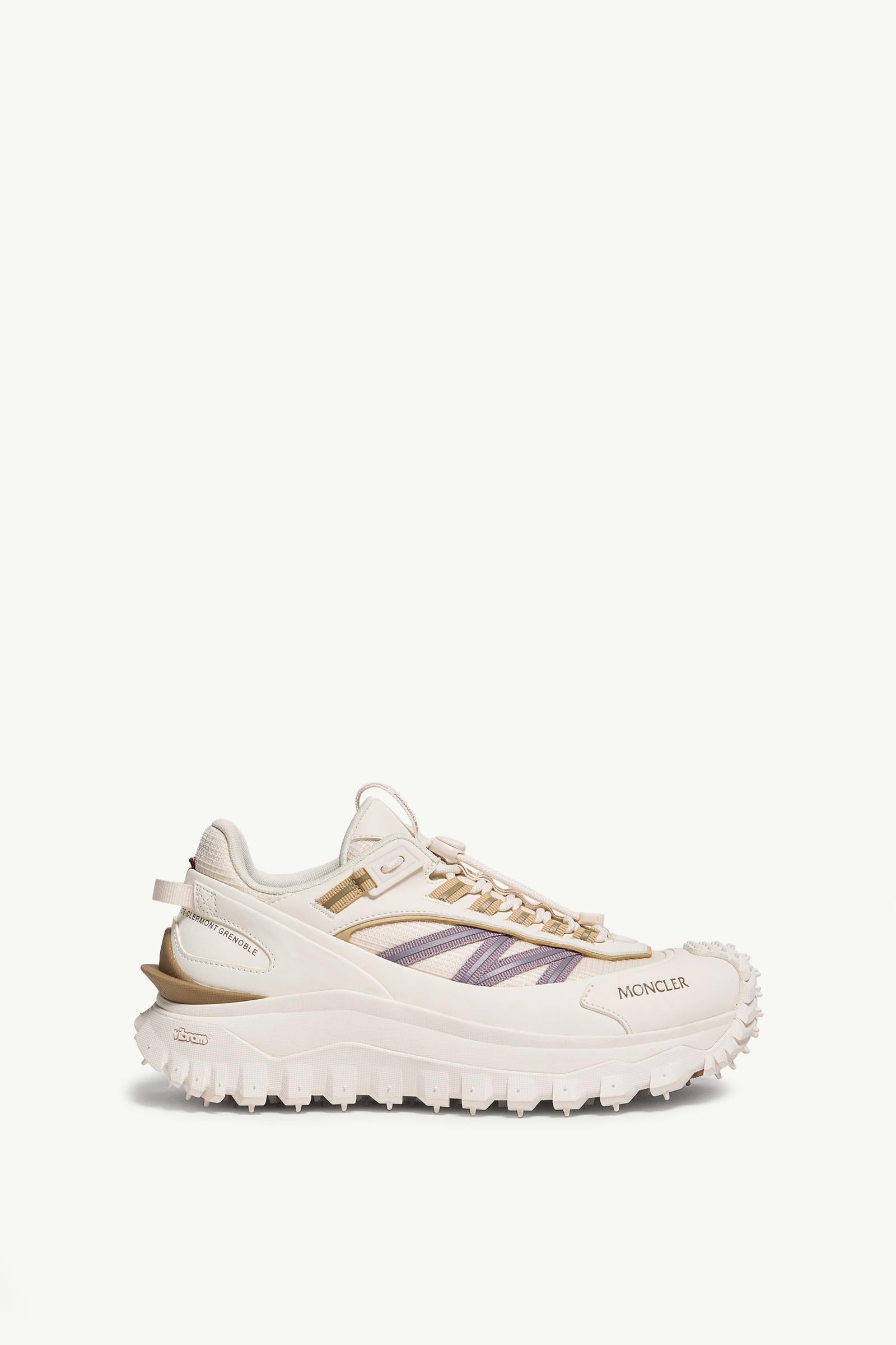 Moncler Trailgrip Sneakers White Ivory