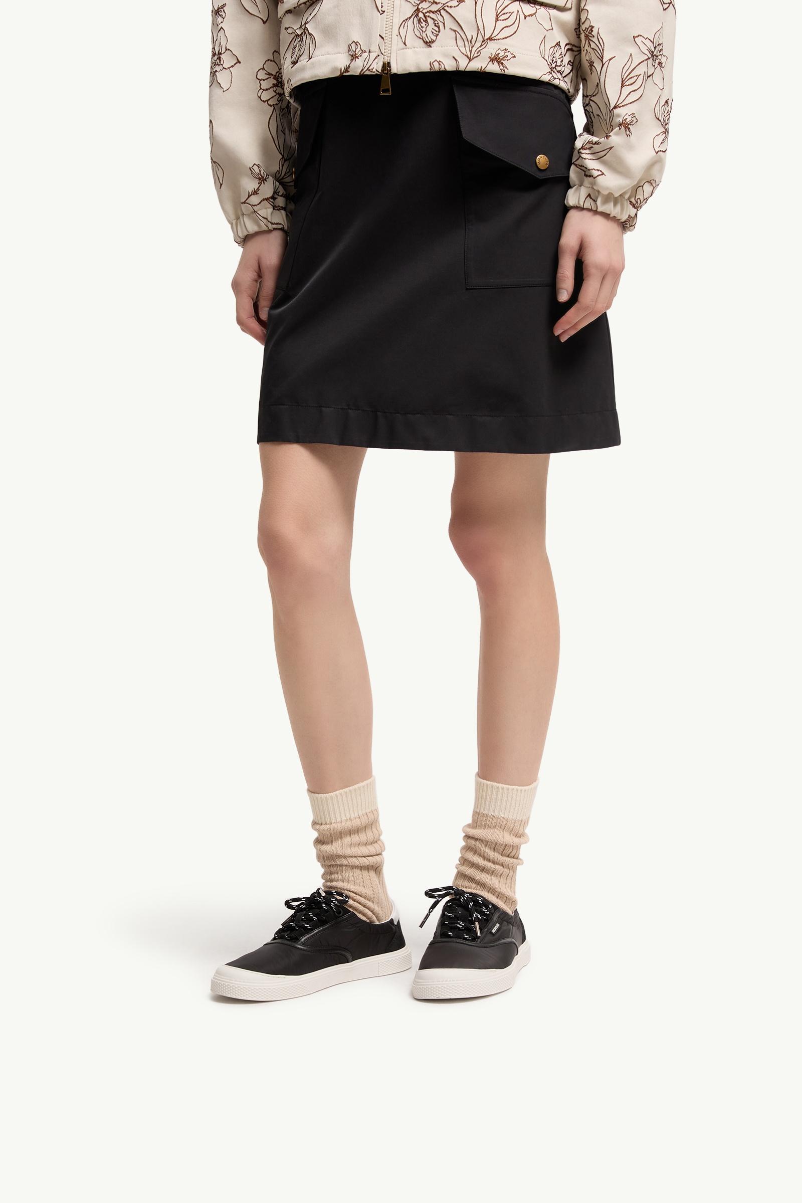 Moncler Vera Leisure Padded Sneakers Black