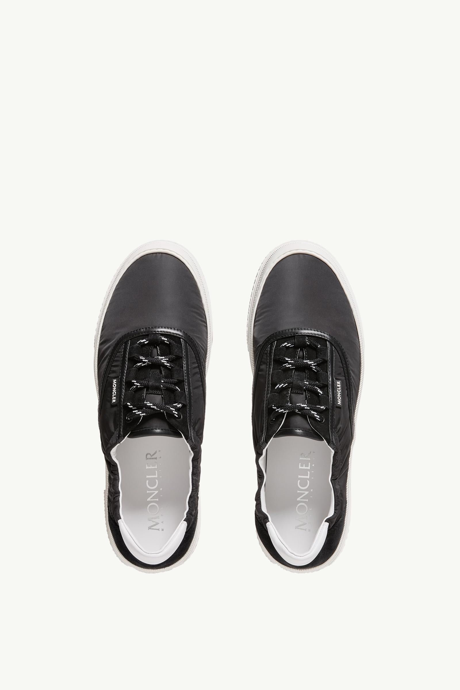 Moncler Vera Leisure Padded Sneakers Black
