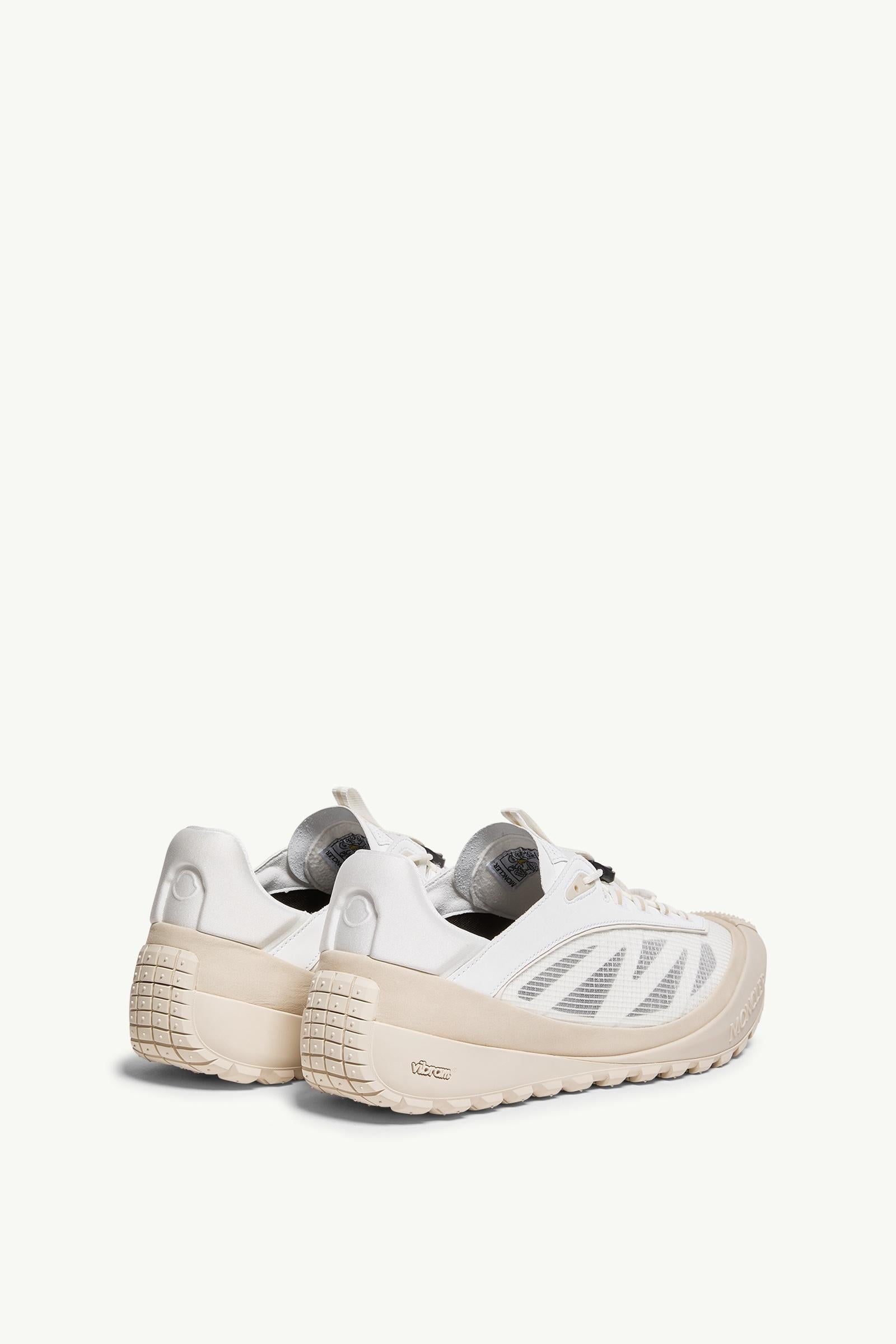 Moncler Trailgrip LP Suede & Nubuck Sneaker White