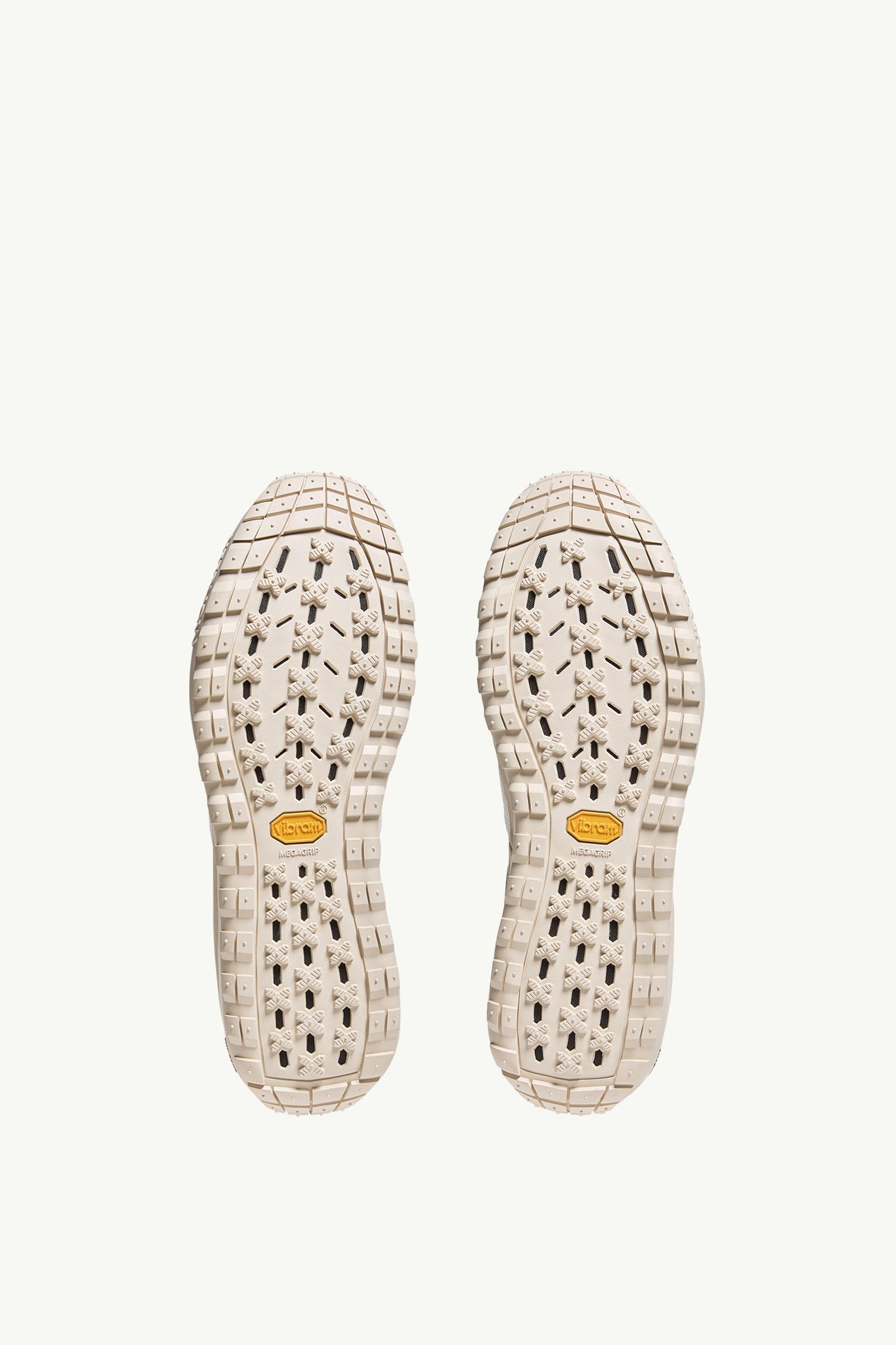 Moncler Trailgrip LP Suede & Nubuck Sneaker White