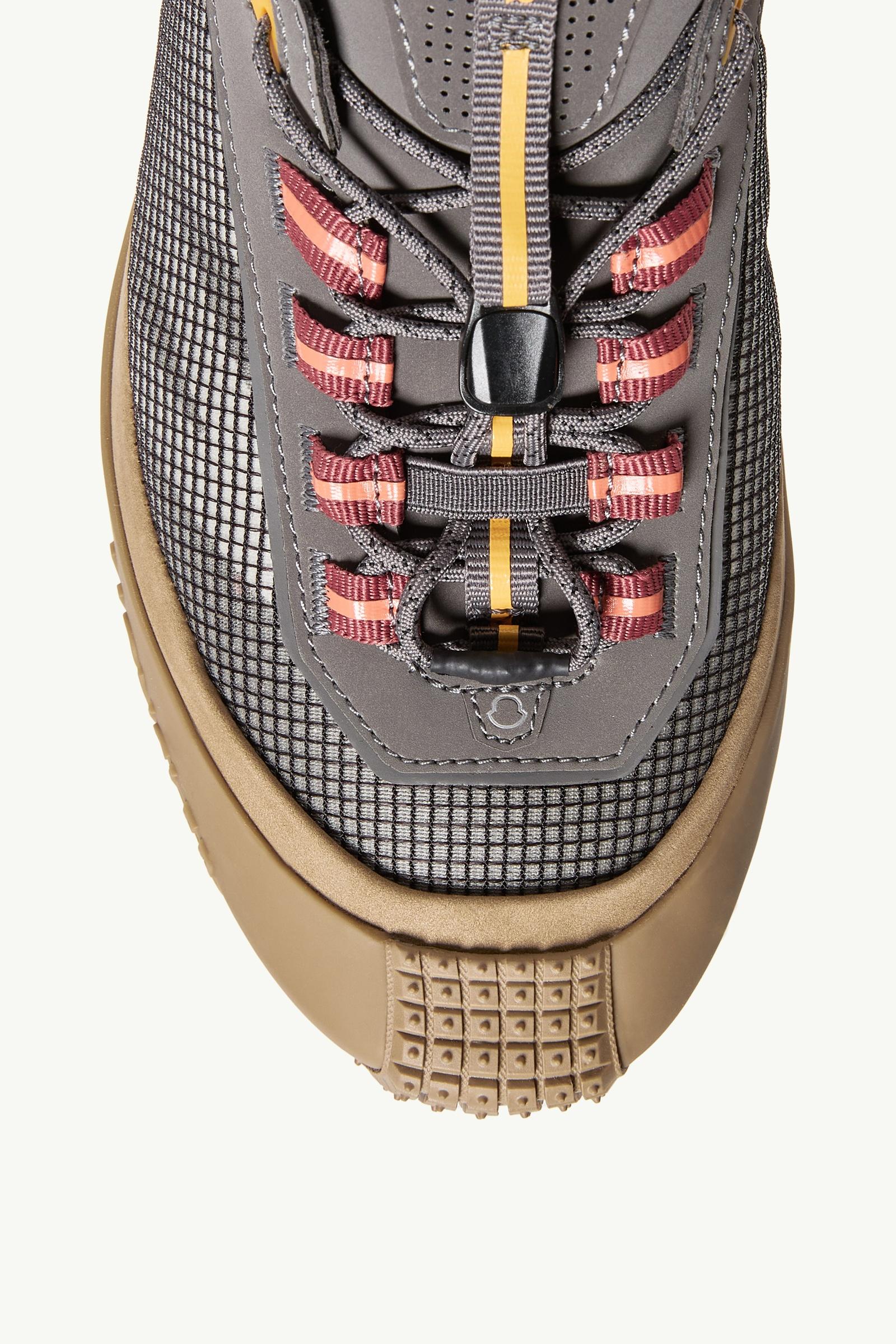 Moncler Trailgrip LP Suede & Nubuck Sneaker Grey