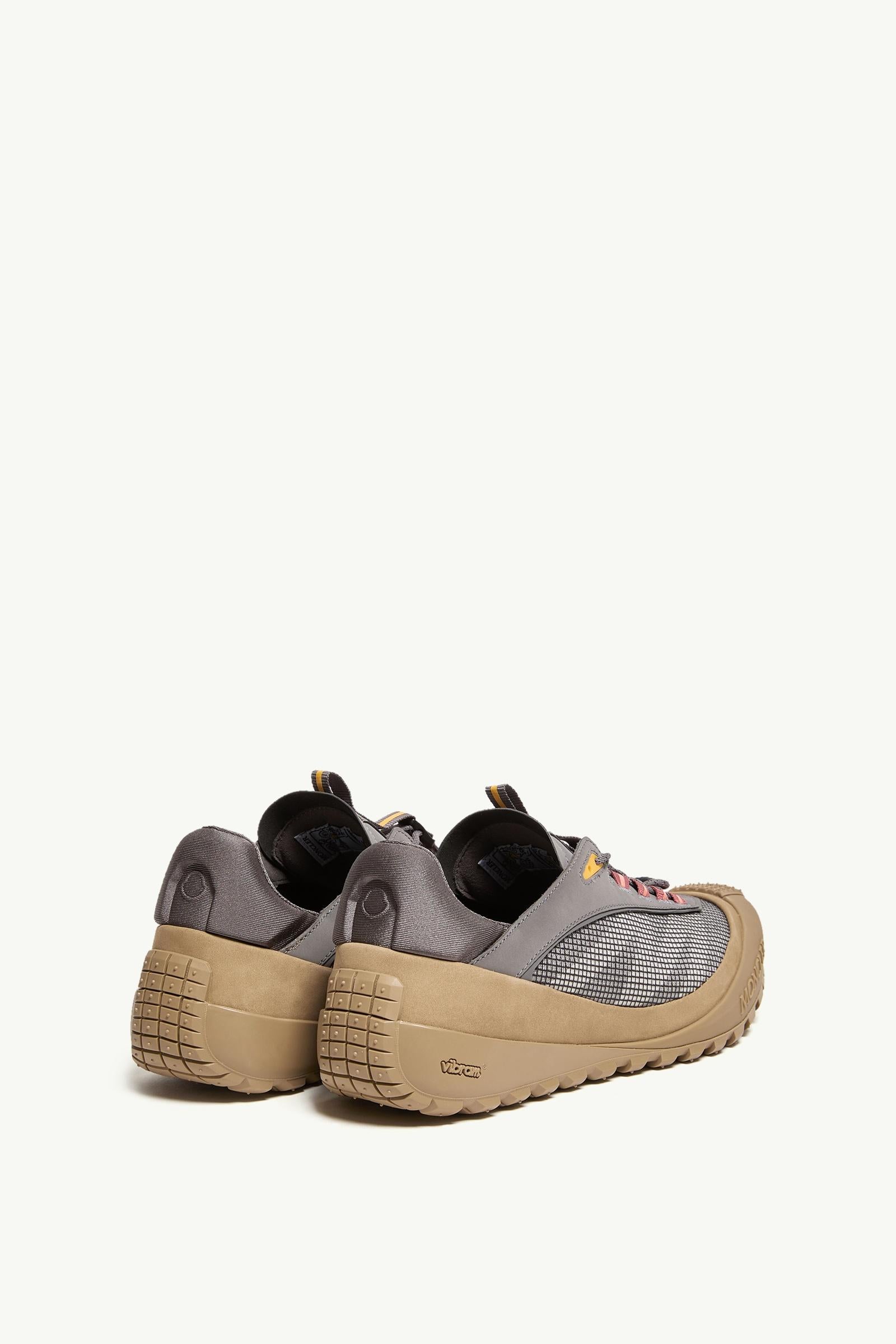 Moncler Trailgrip LP Suede & Nubuck Sneaker Grey