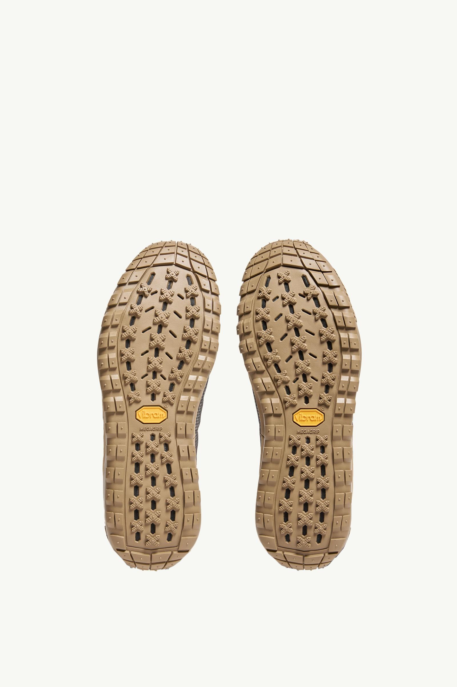 Moncler Trailgrip LP Suede & Nubuck Sneaker Grey