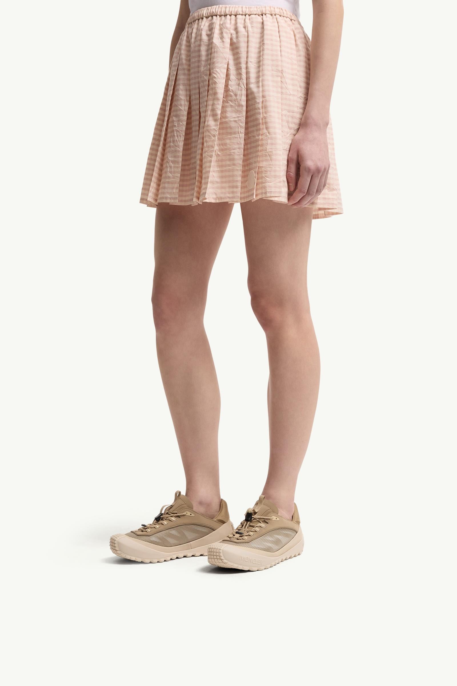 Moncler Trailgrip LP Suede & Nubuck Sneaker Beige