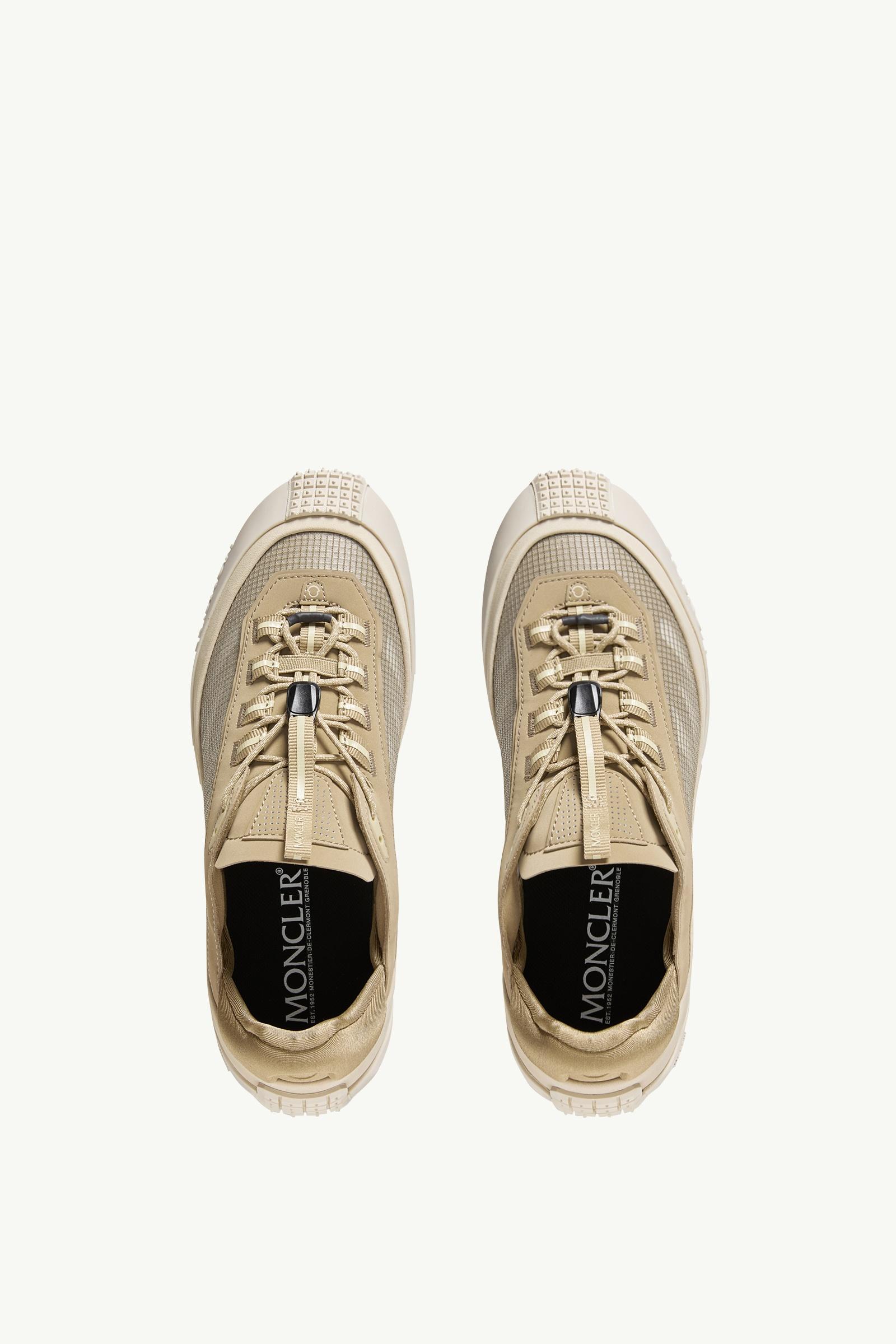 Moncler Trailgrip LP Suede & Nubuck Sneaker Beige