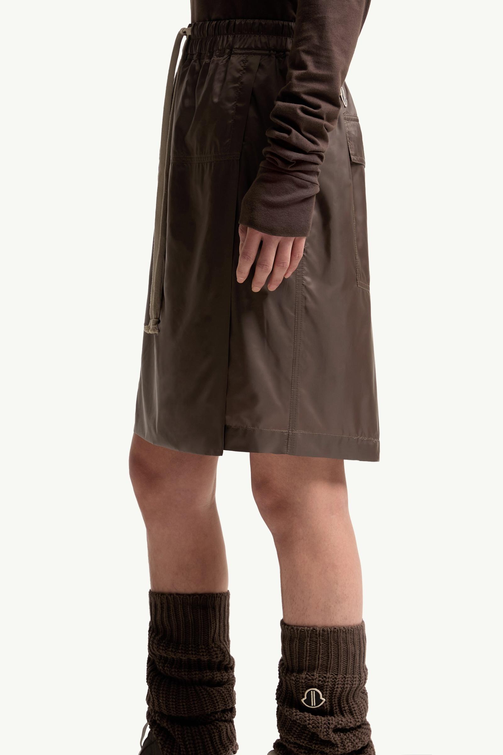 Moncler Moncler + Rick Owens Kiltshorts Skort Taupe Taupe