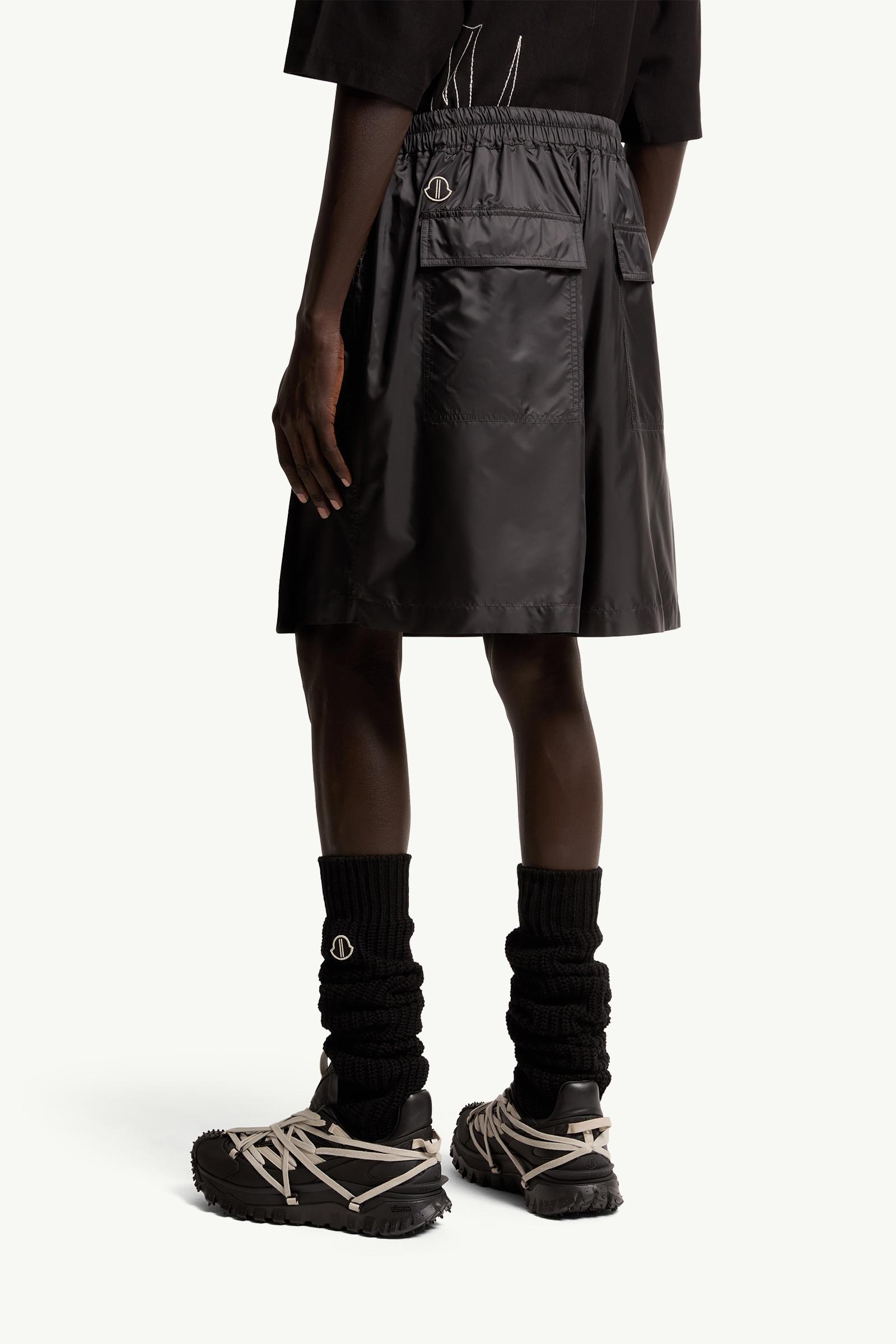 Moncler Moncler + Rick Owens Kiltshorts Skort Black Black