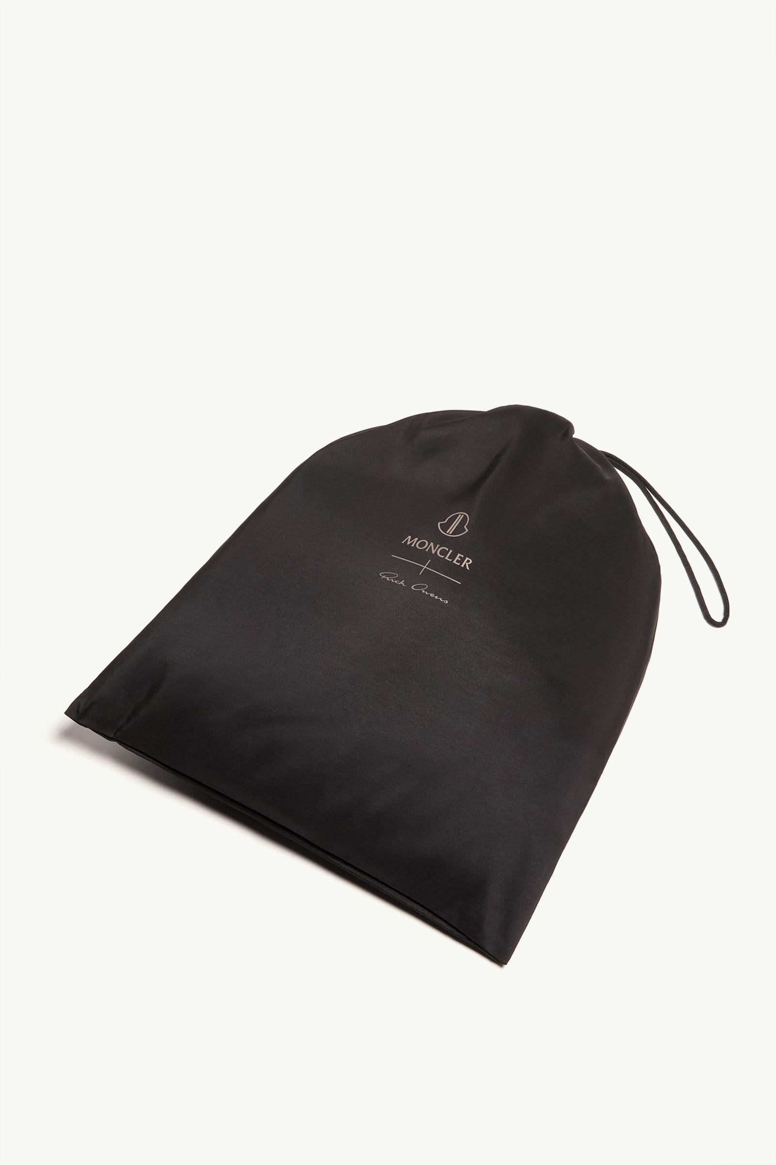 Moncler Moncler + Rick Owens Trailgrip Megalace Leather Sneakers Berry Red