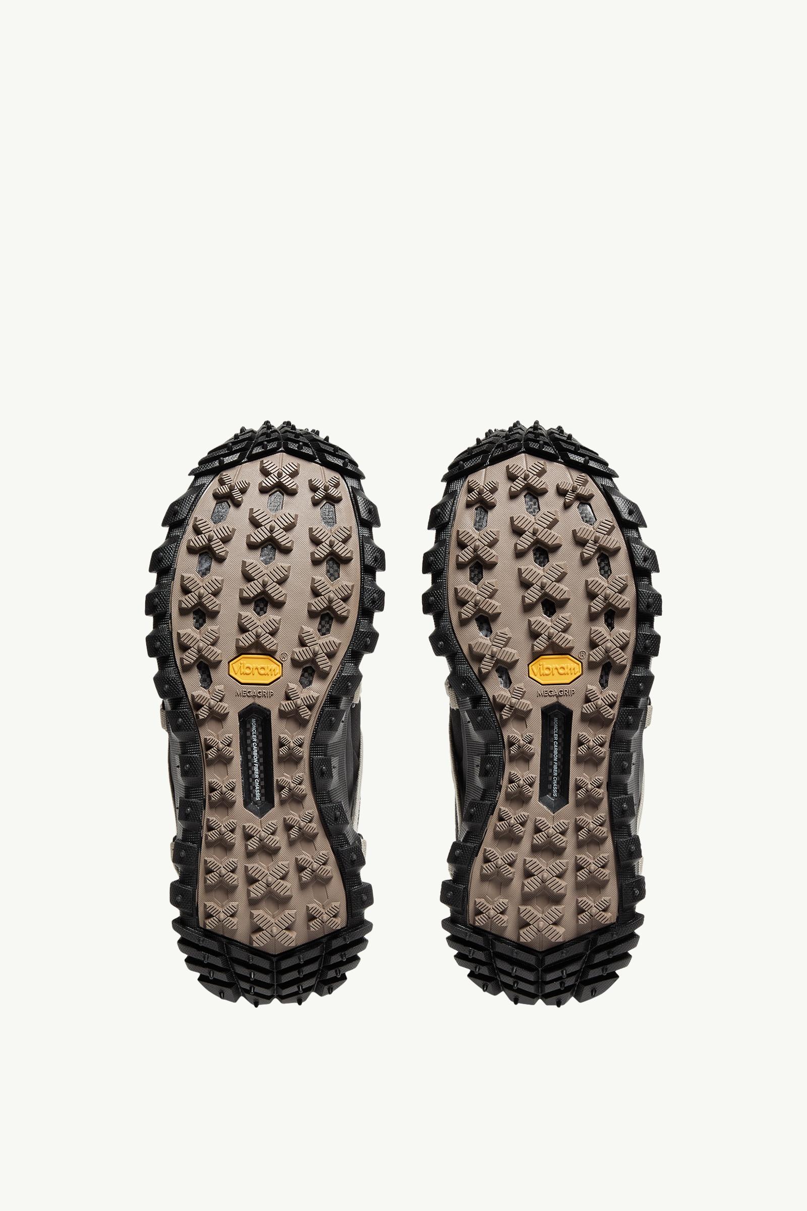 Moncler Moncler + Rick Owens Trailgrip Megalace Leather Sneakers Black