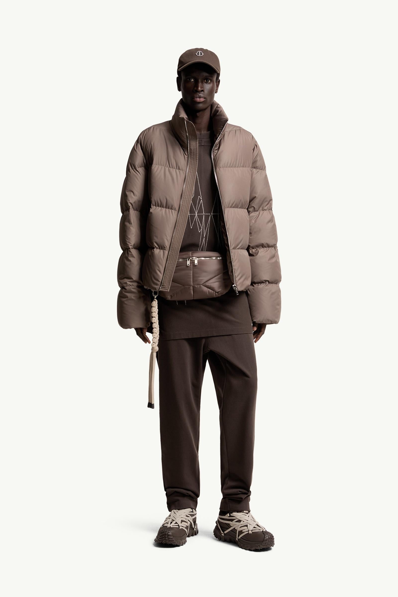 Moncler Moncler + Rick Owens Cotton Sweatpants Brown Brown