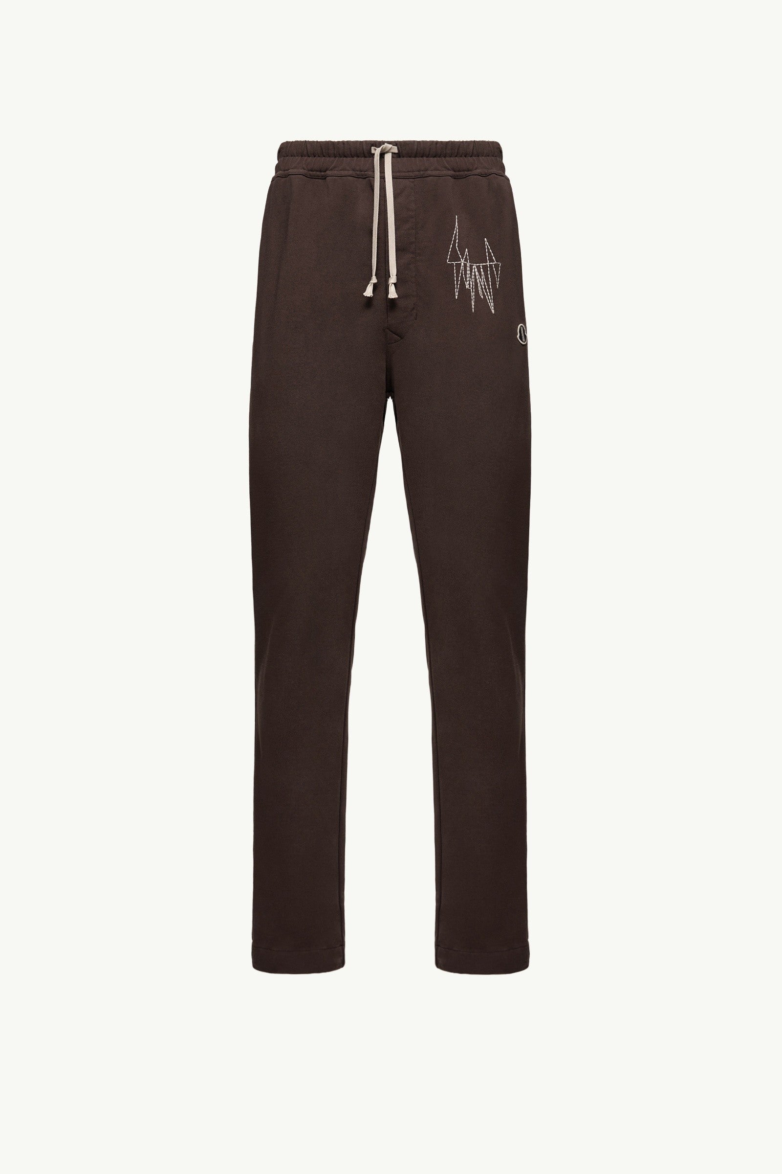 Moncler Moncler + Rick Owens Cotton Sweatpants Brown Brown