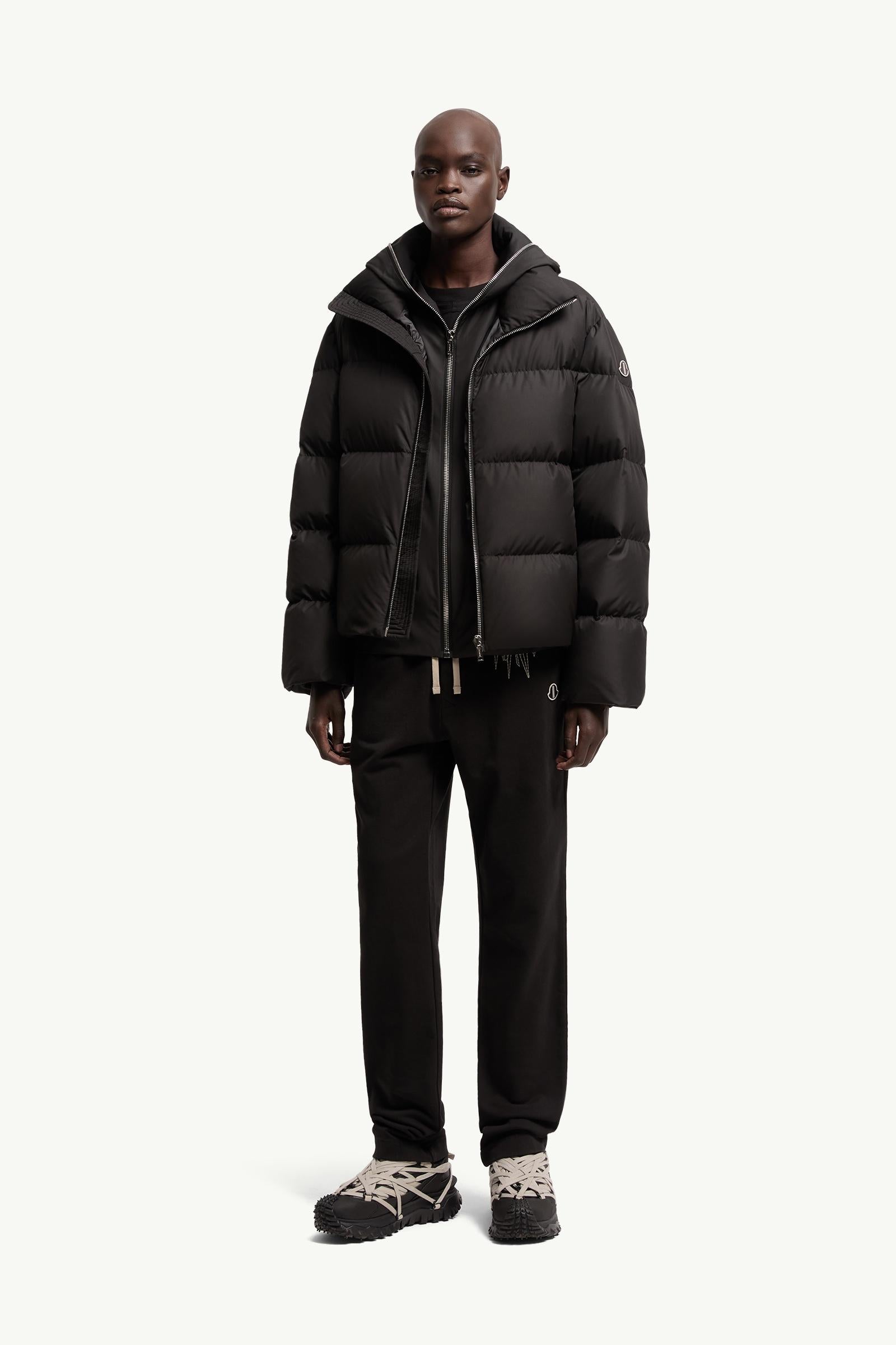 Moncler Moncler + Rick Owens Cotton Sweatpants Black Black