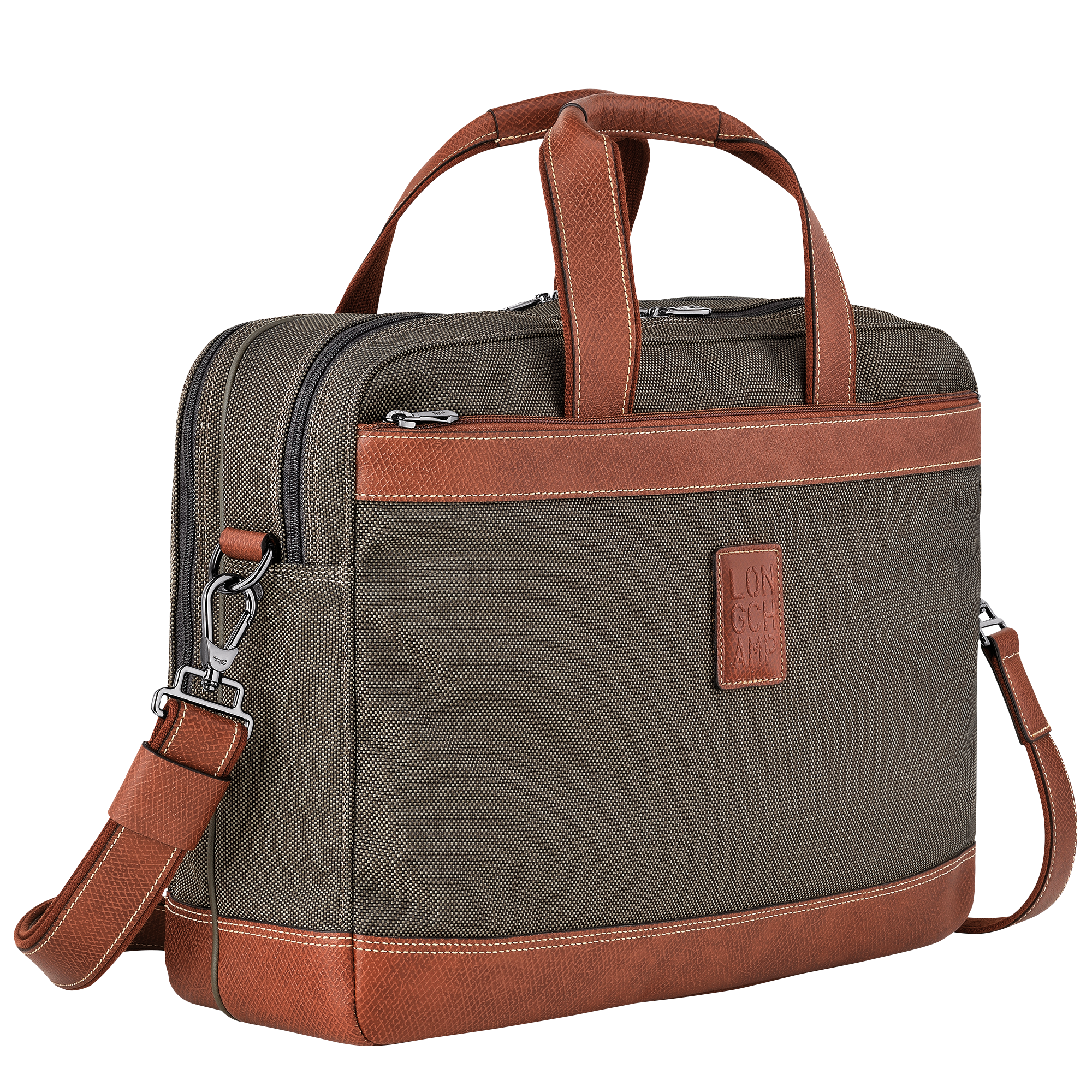 Longchamp Boxford L Briefcase Brown