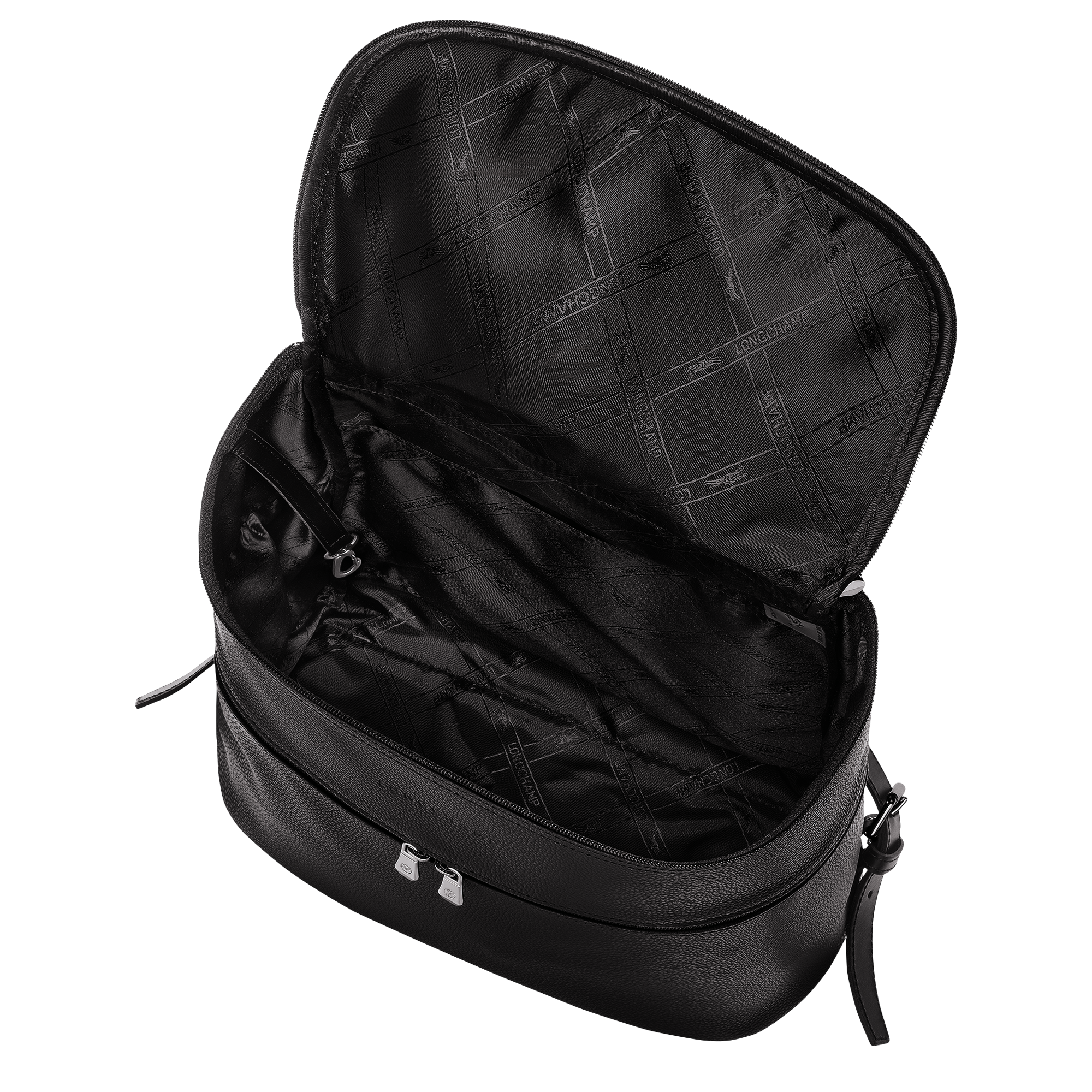 Longchamp Le Foulonné Backpack Black