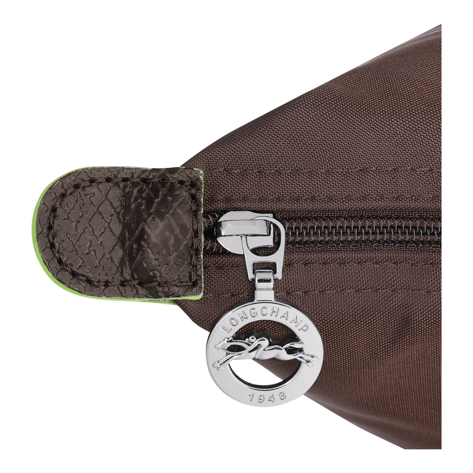 Longchamp Le Pliage Green S Handbag Mocha