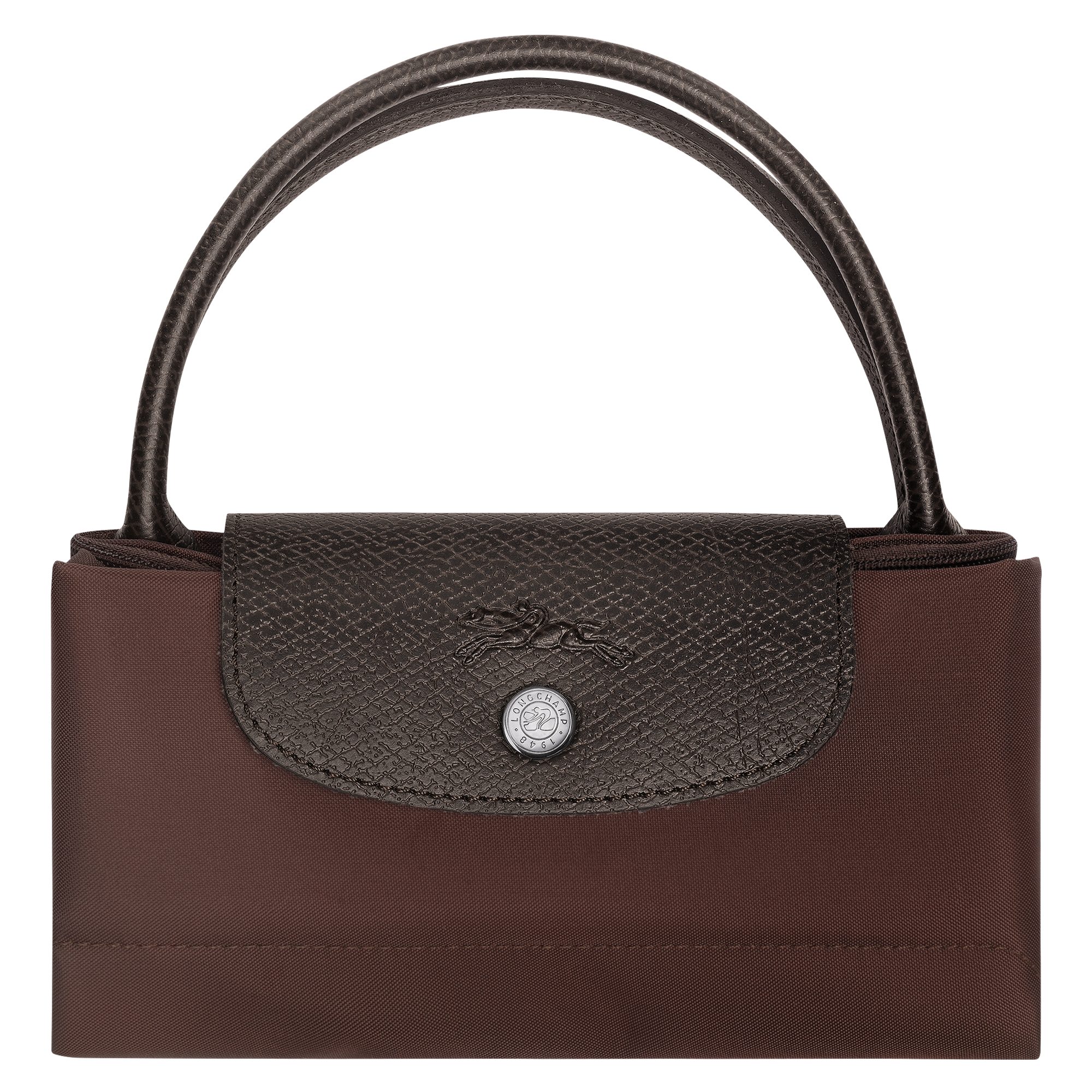 Longchamp Le Pliage Green S Handbag Mocha