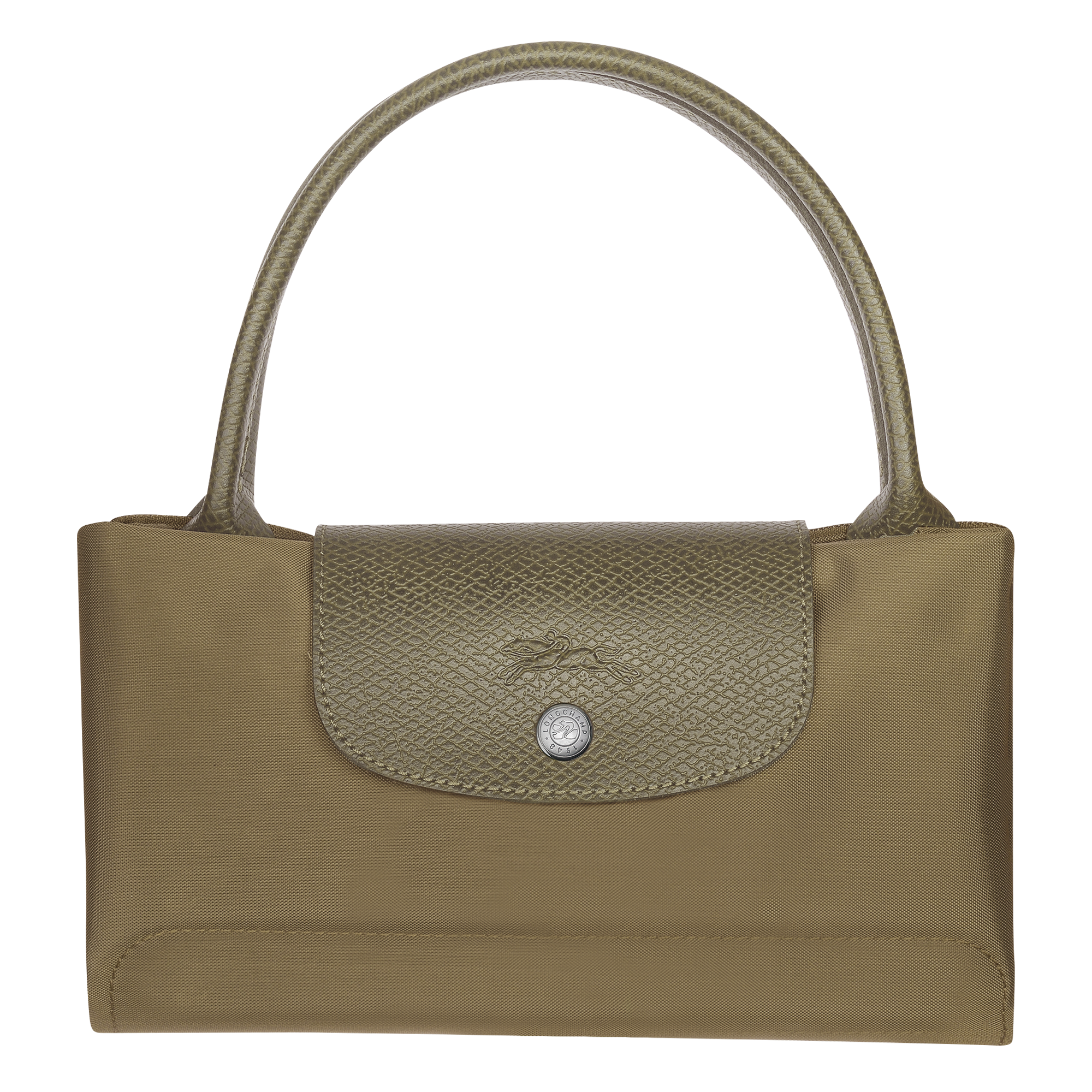 Longchamp Le Pliage Green M Handbag Artichoke