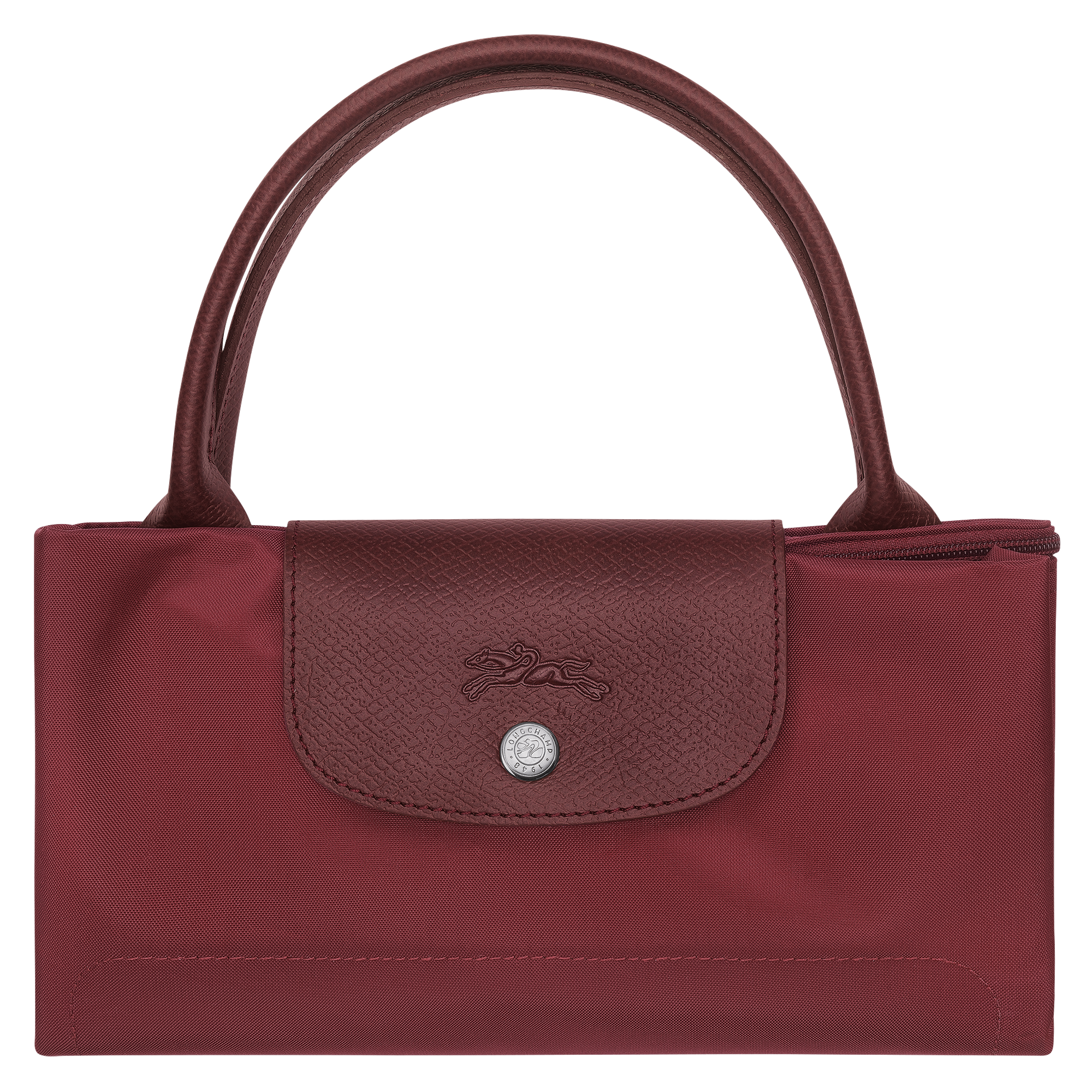 Longchamp Le Pliage Green M Handbag Pomegranate
