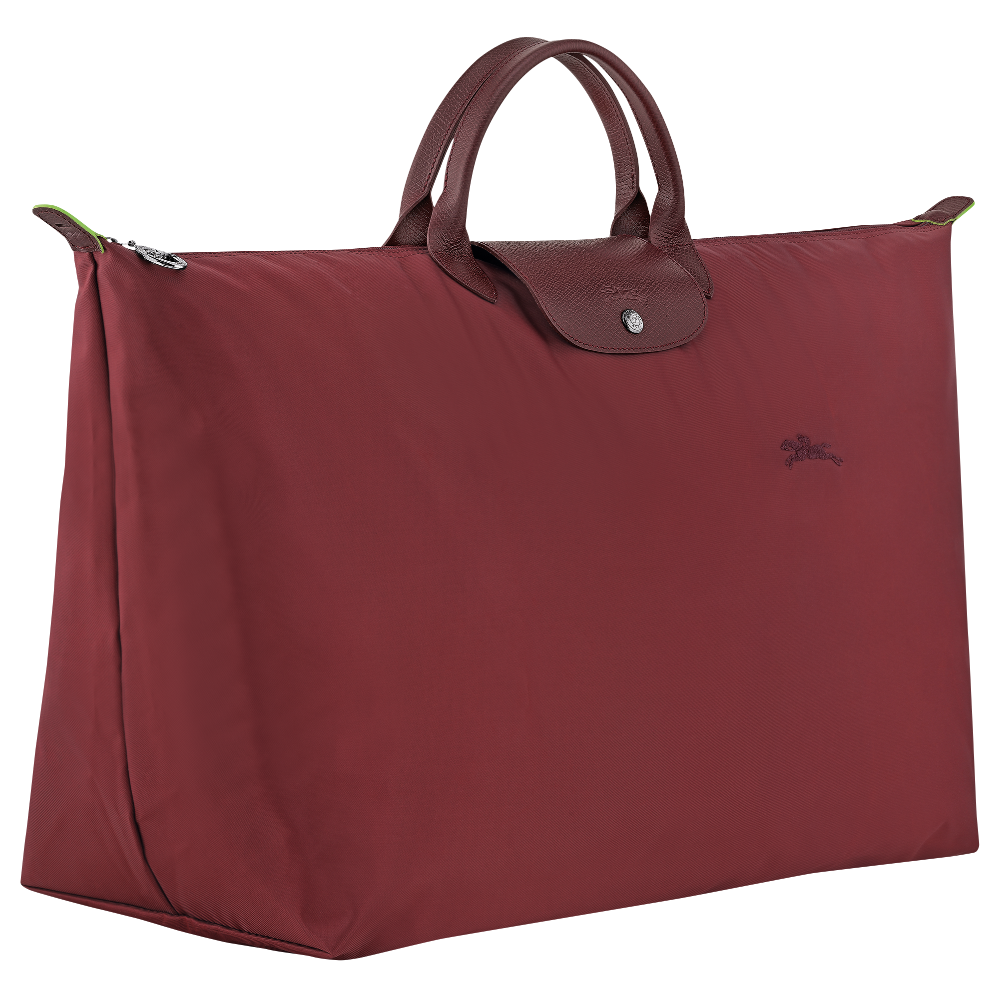 Longchamp Le Pliage Green L Travel bag Pomegranate