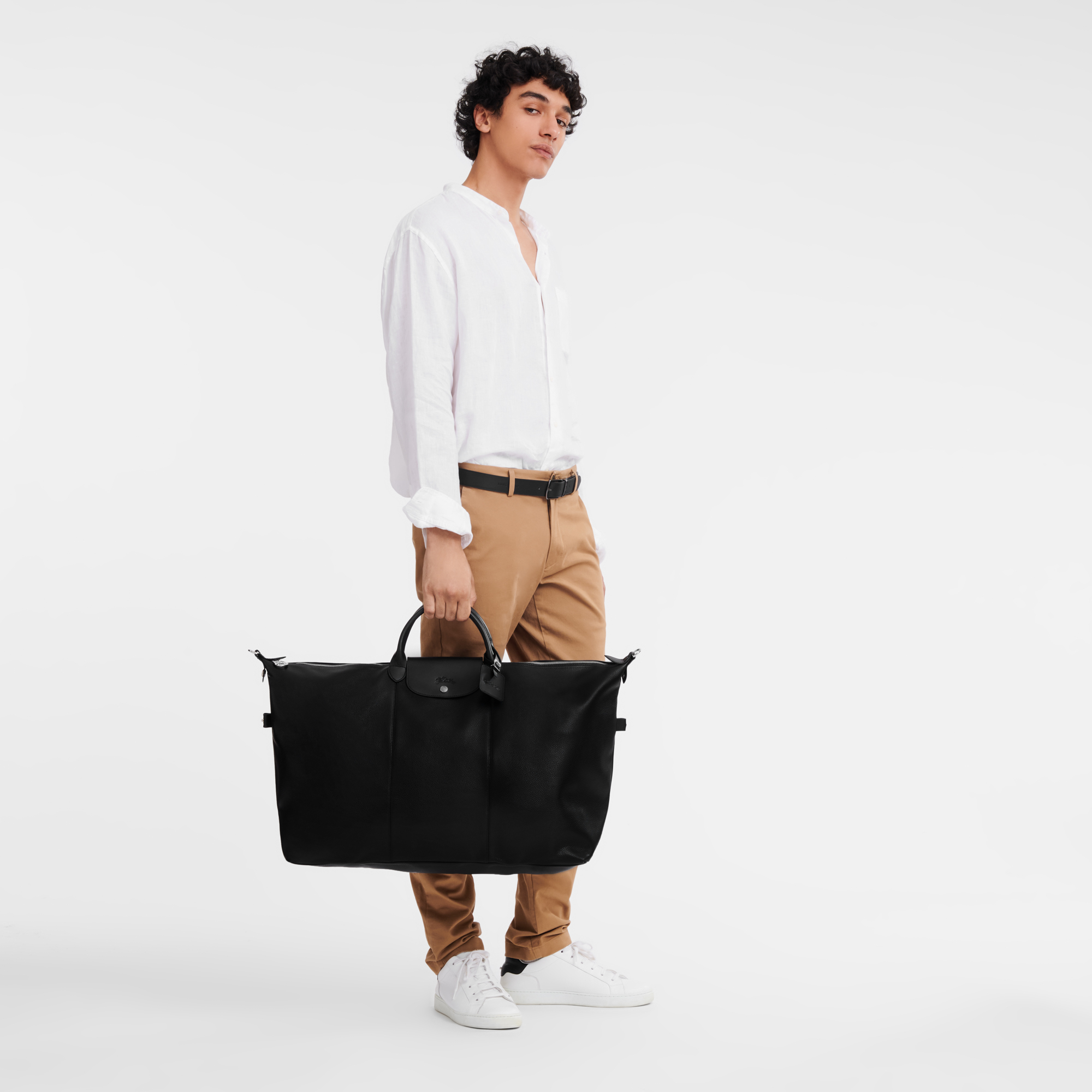 Longchamp Le Foulonné XL Travel bag Black