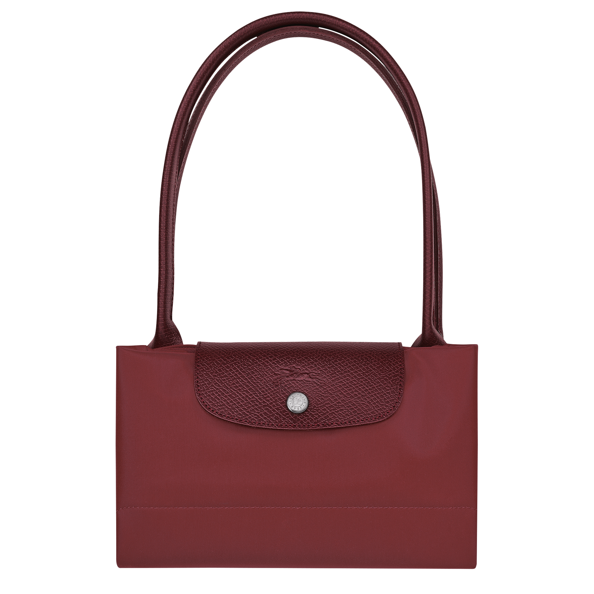Longchamp Le Pliage Green L Tote bag Pomegranate