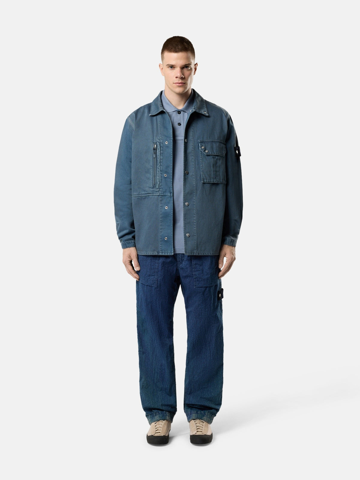 Stone Island Comfort-Fit Overshirt with Pockets 1200001