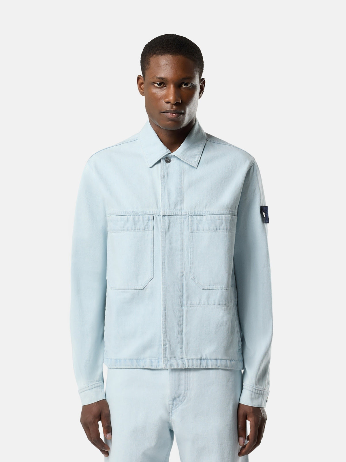 Stone Island Coach Jacket with Pockets 4100006