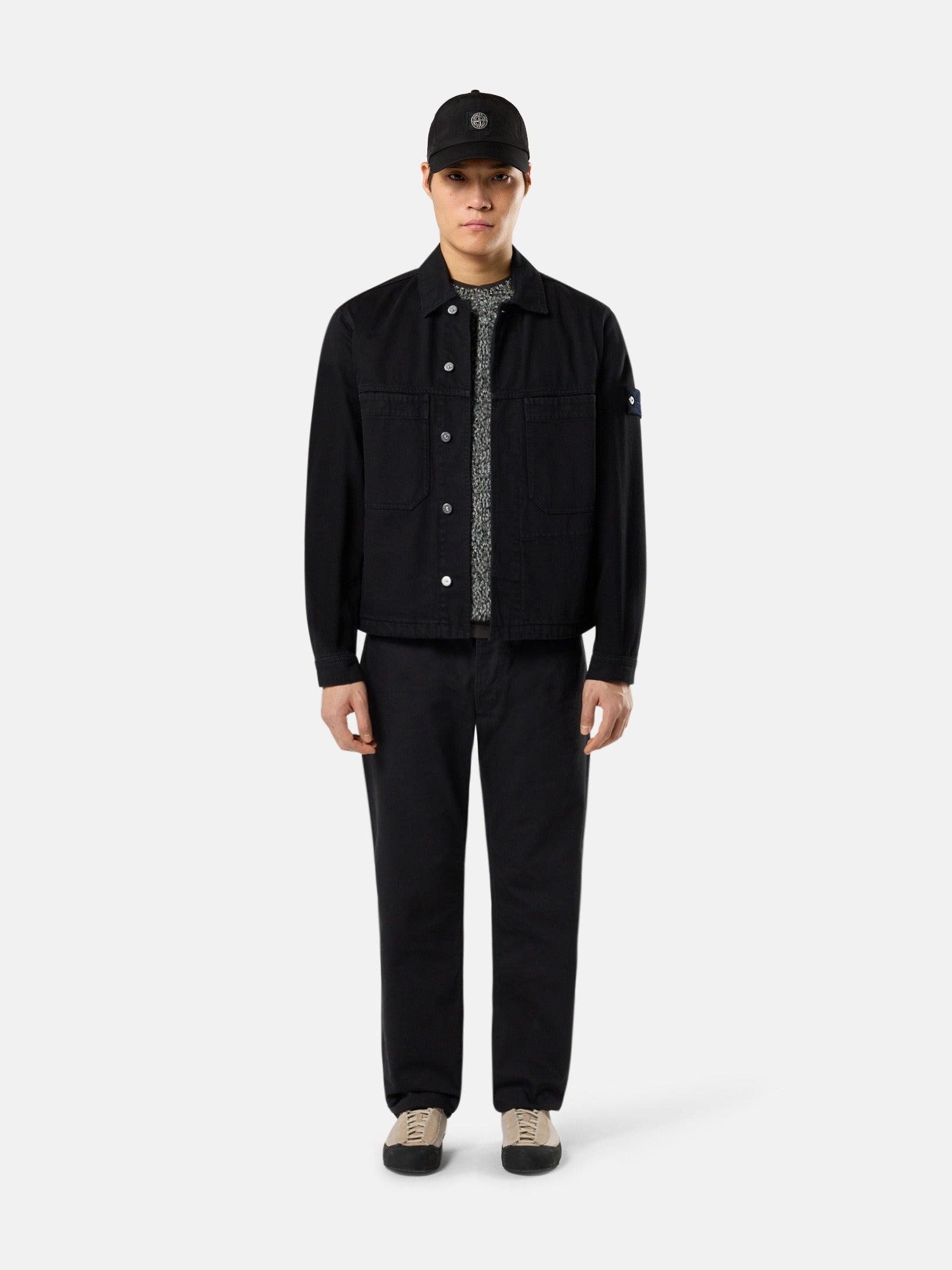Stone Island Coach Jacket with Anti-Drop 4100006